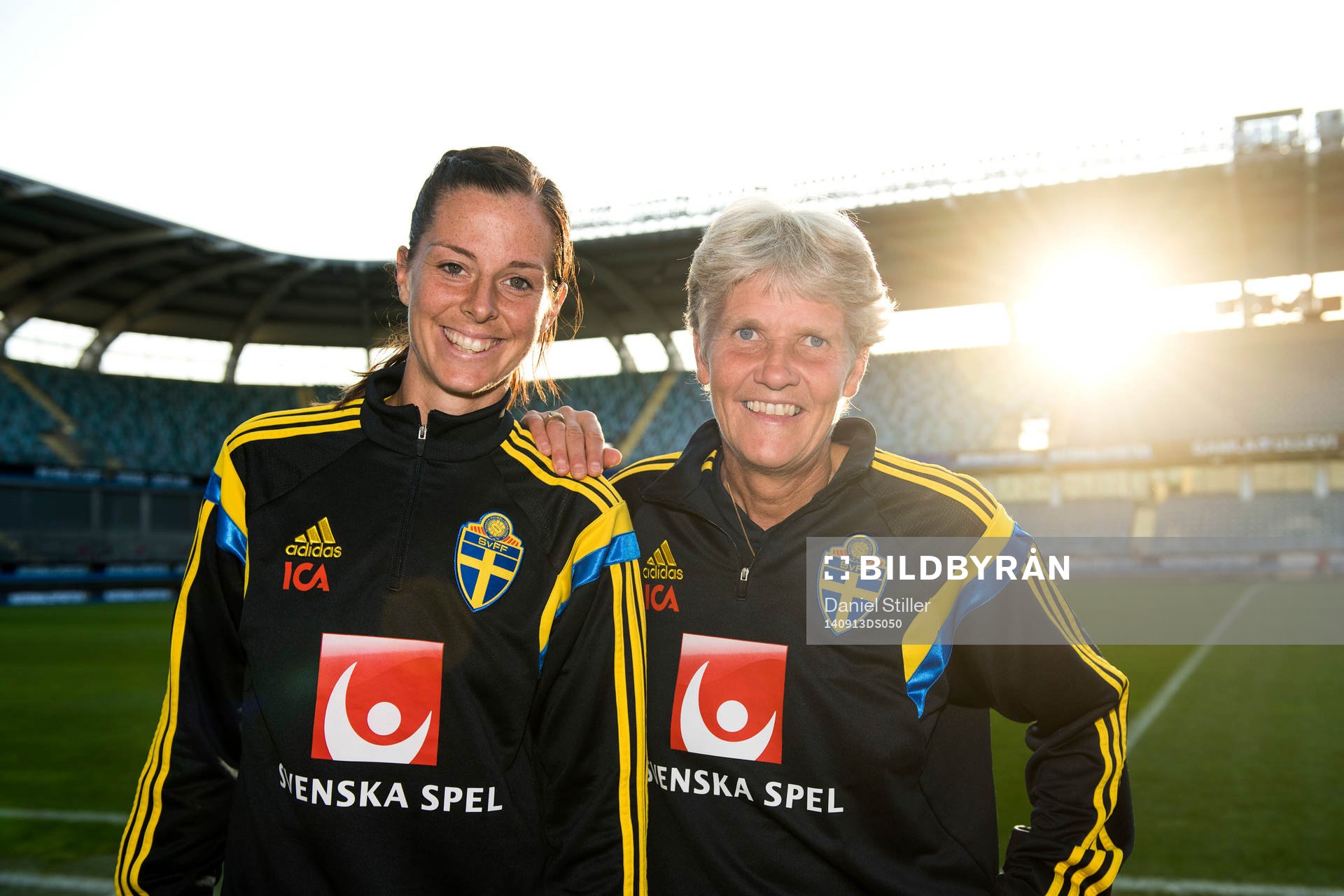 Sveriges Lotta Schelin har i och med dagens match gjort