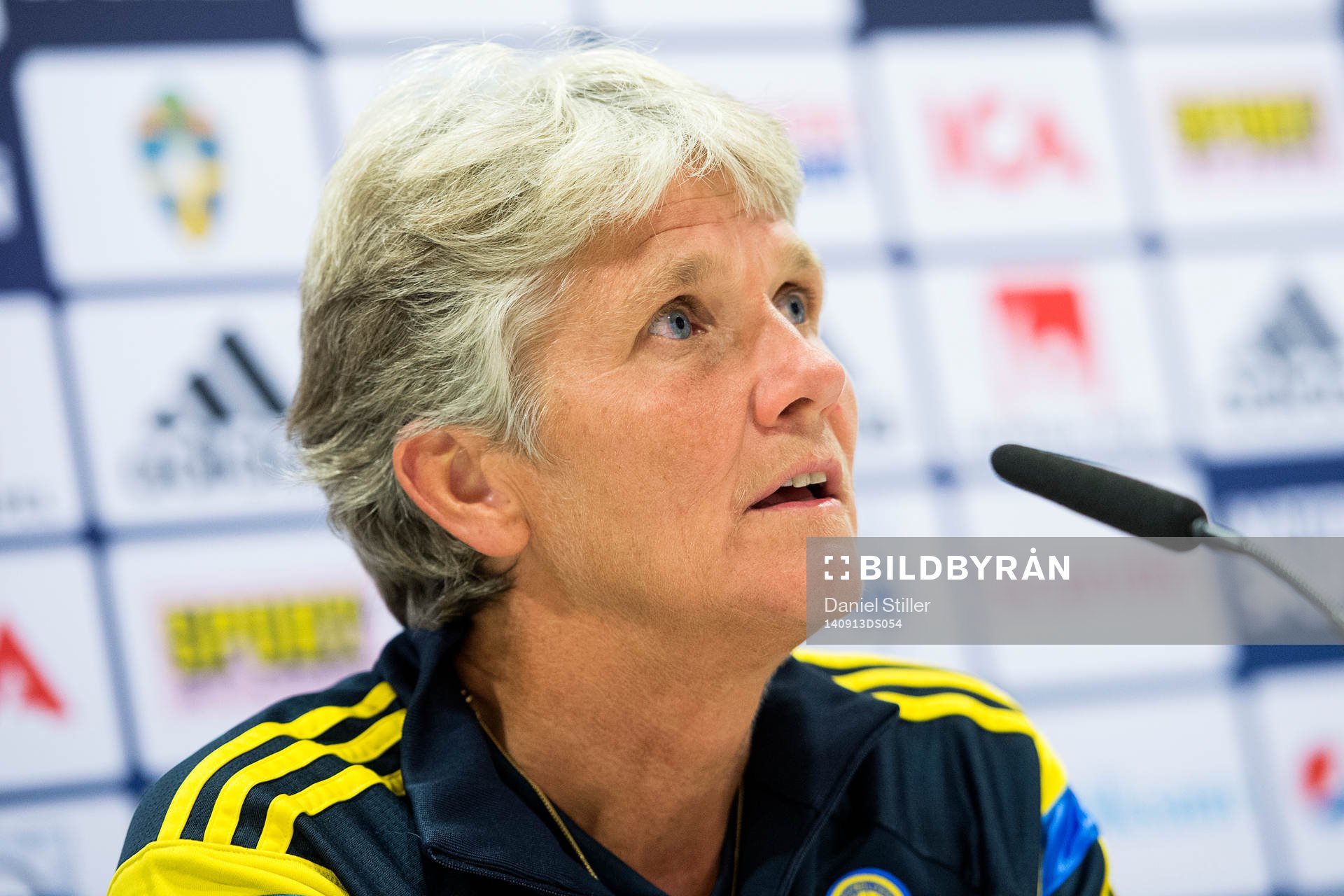 Sveriges förbundskapten Pia Sundhage