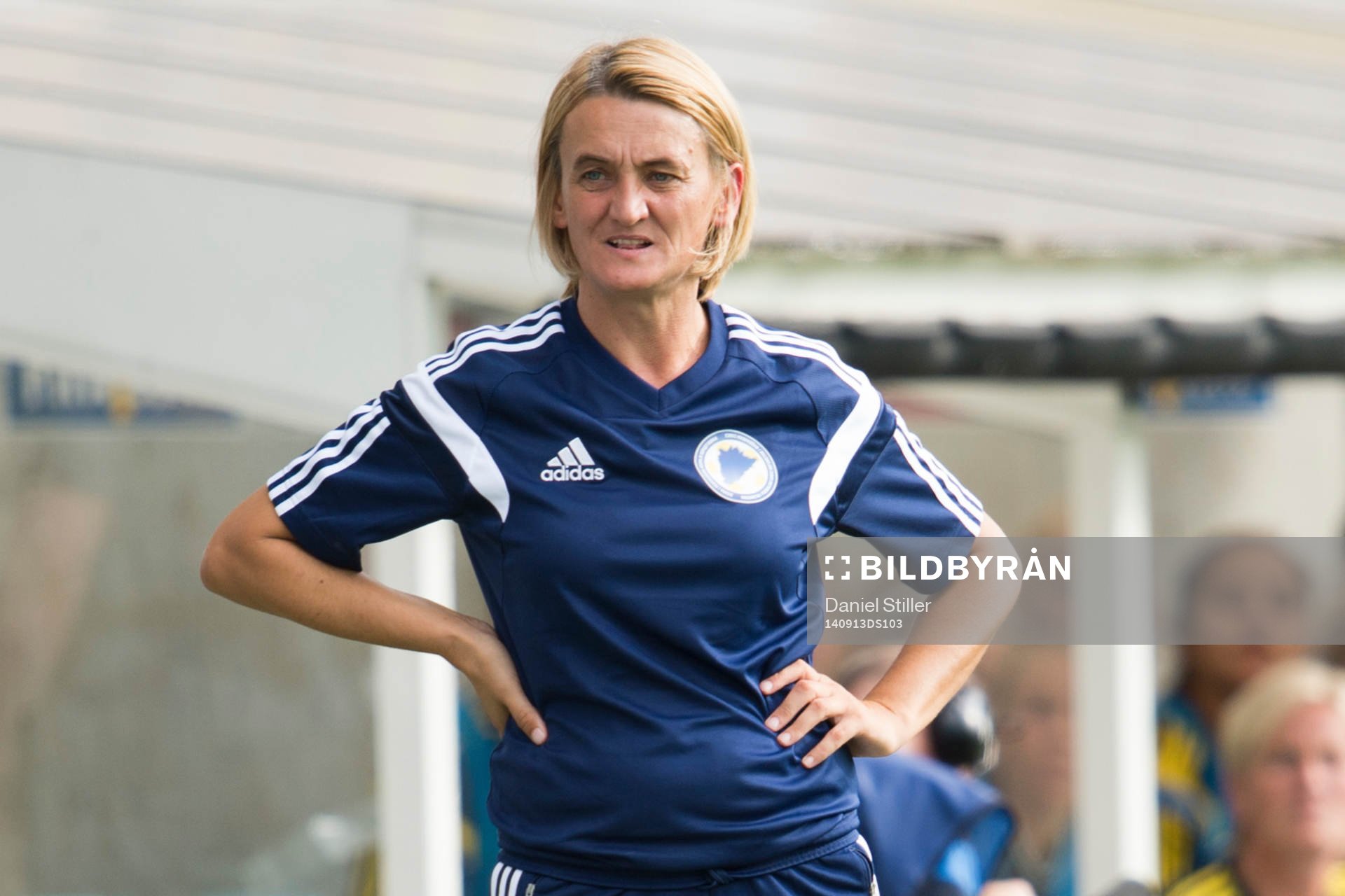 Bosniens förbundskapten Samira Hurem