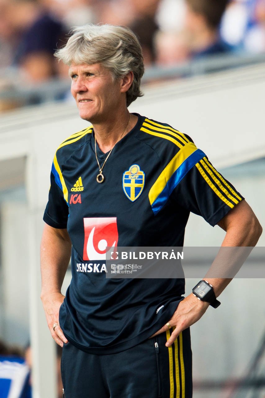 Sveriges förbundskapten Pia Sundhage