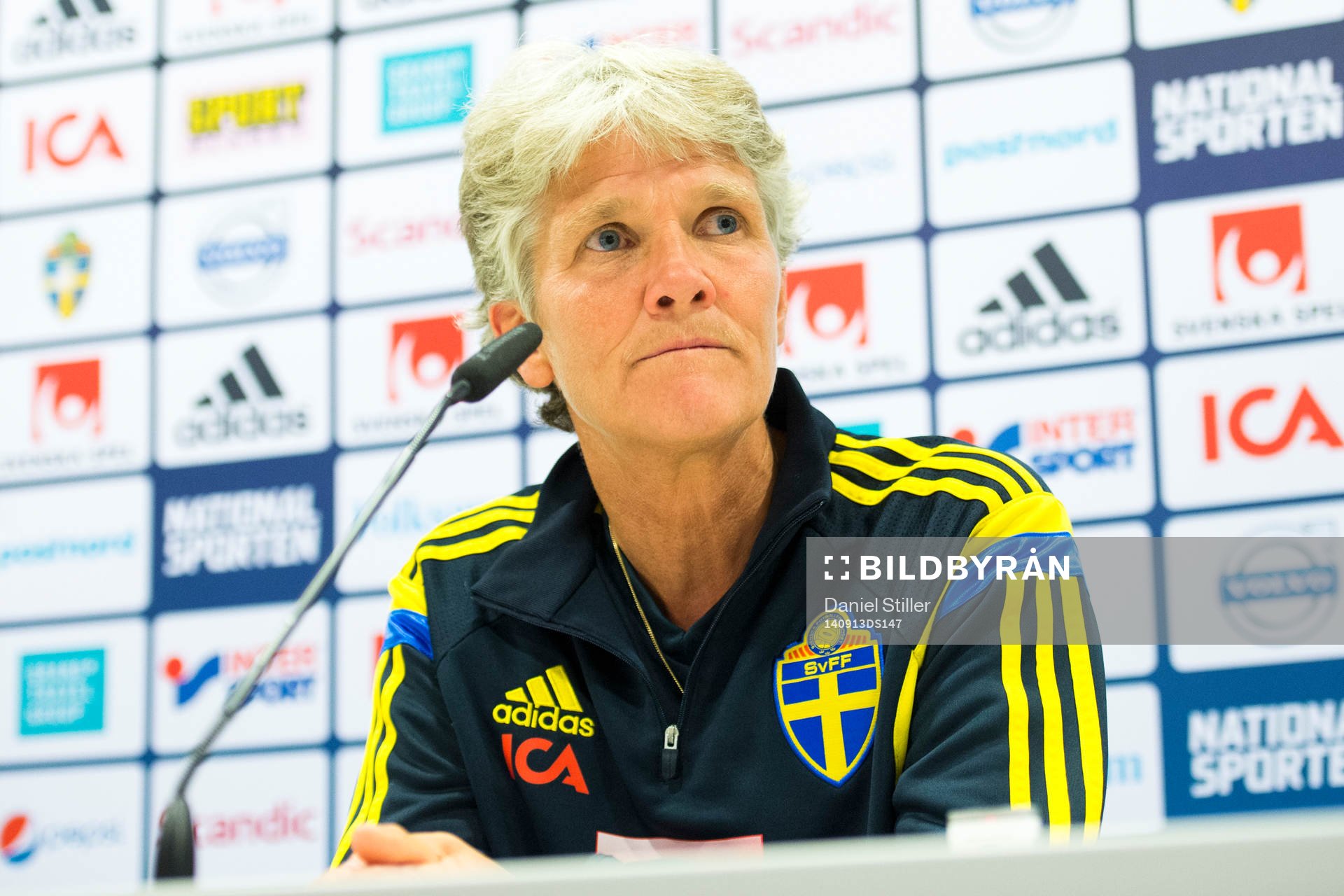 Sveriges förbundskapten Pia Sundhage