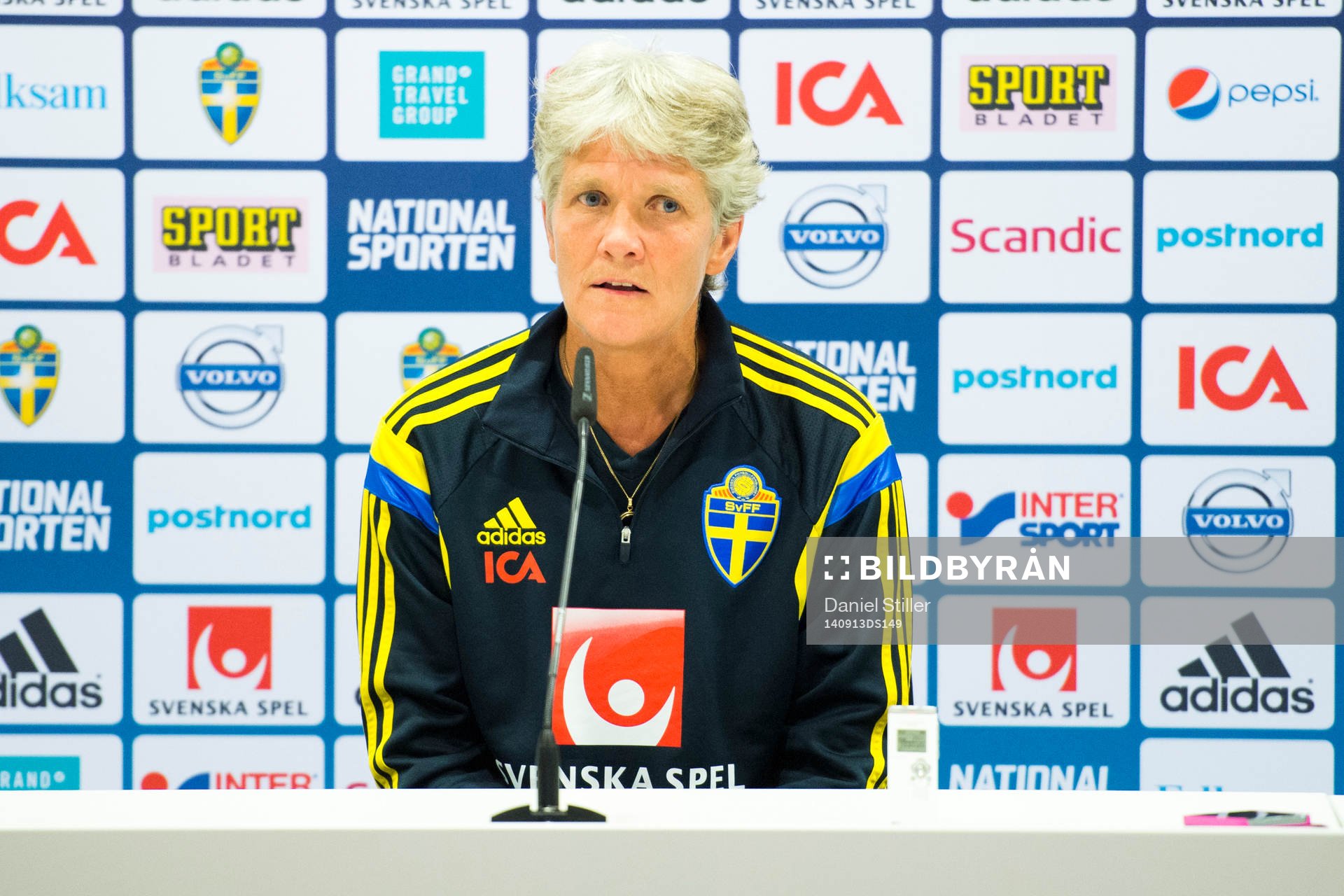 Sveriges förbundskapten Pia Sundhage