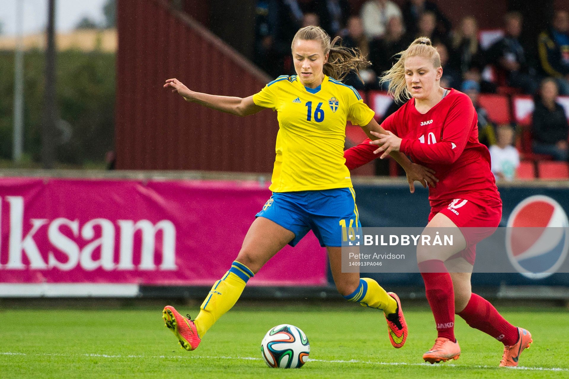 Sveriges Maja Norrhamn och Moldaviens Anastasia Toma