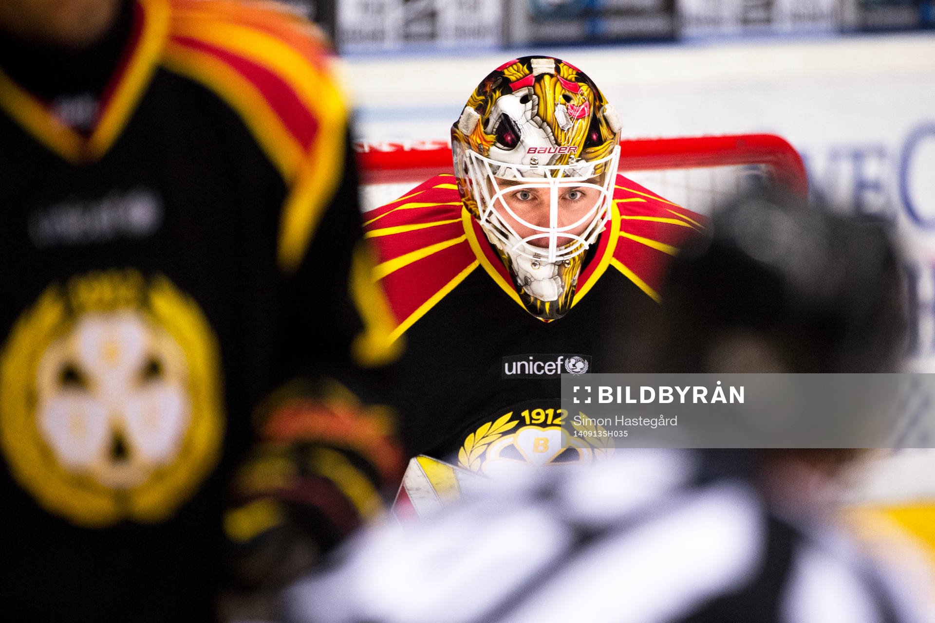 Brynäs målvakt Felix Sandström