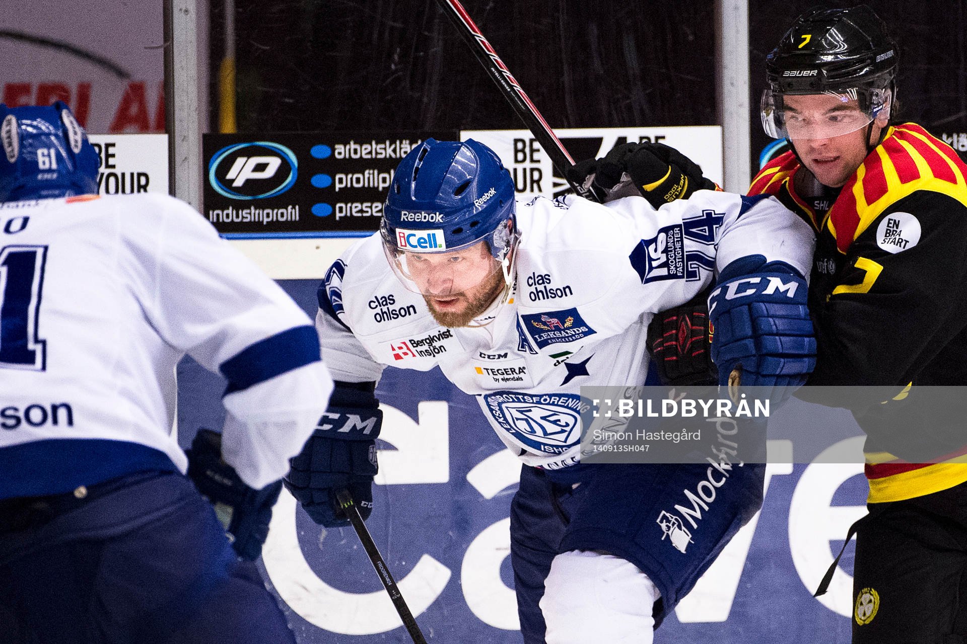Leksands Jonas Frögren och Brynäs Ponthus Westerholm