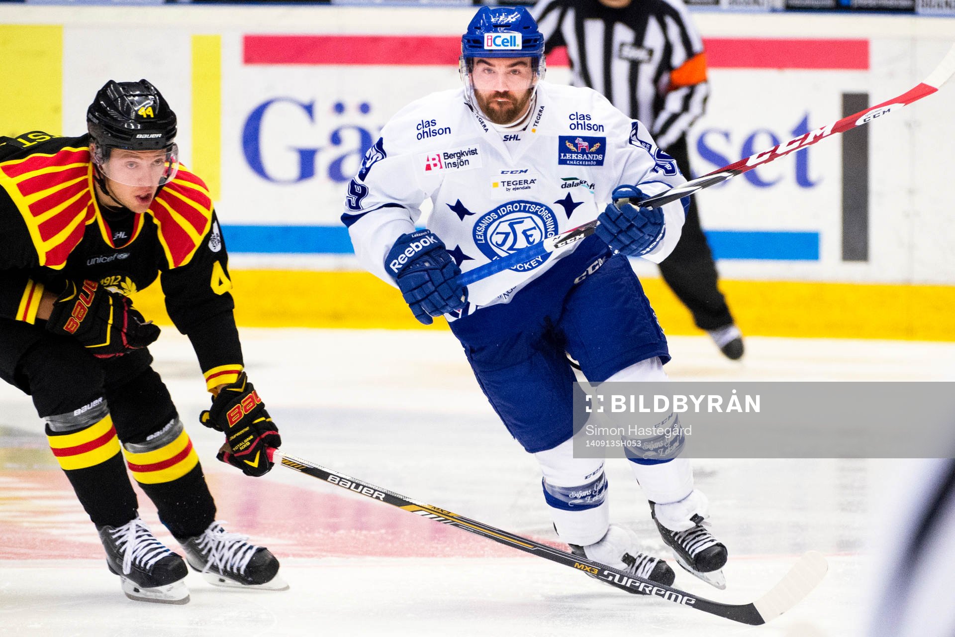 Brynäs Jacob Blomqvist och Leksands Jack Connolly