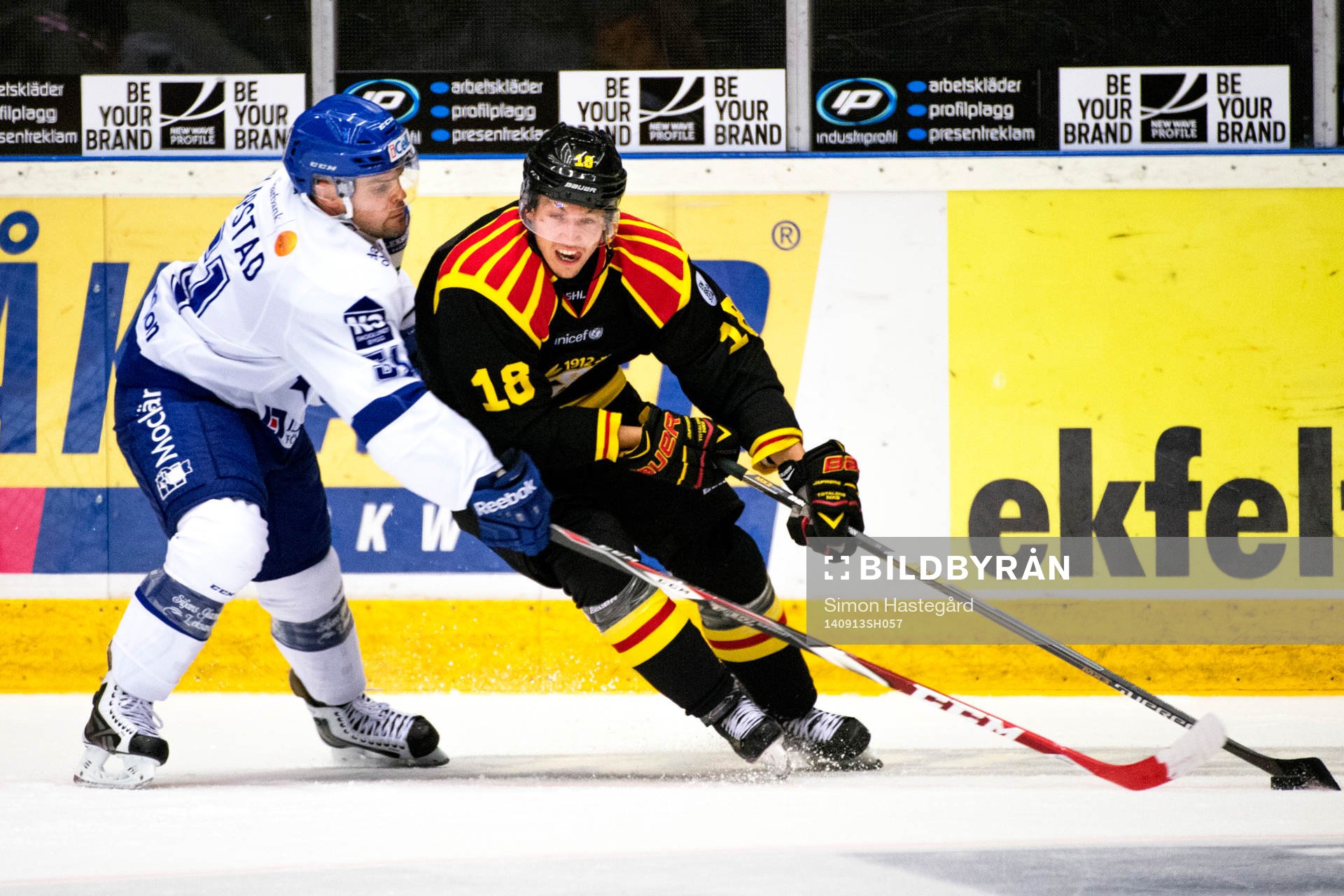 Leksands Kevin Kapstad och Brynäs Anton Rödin