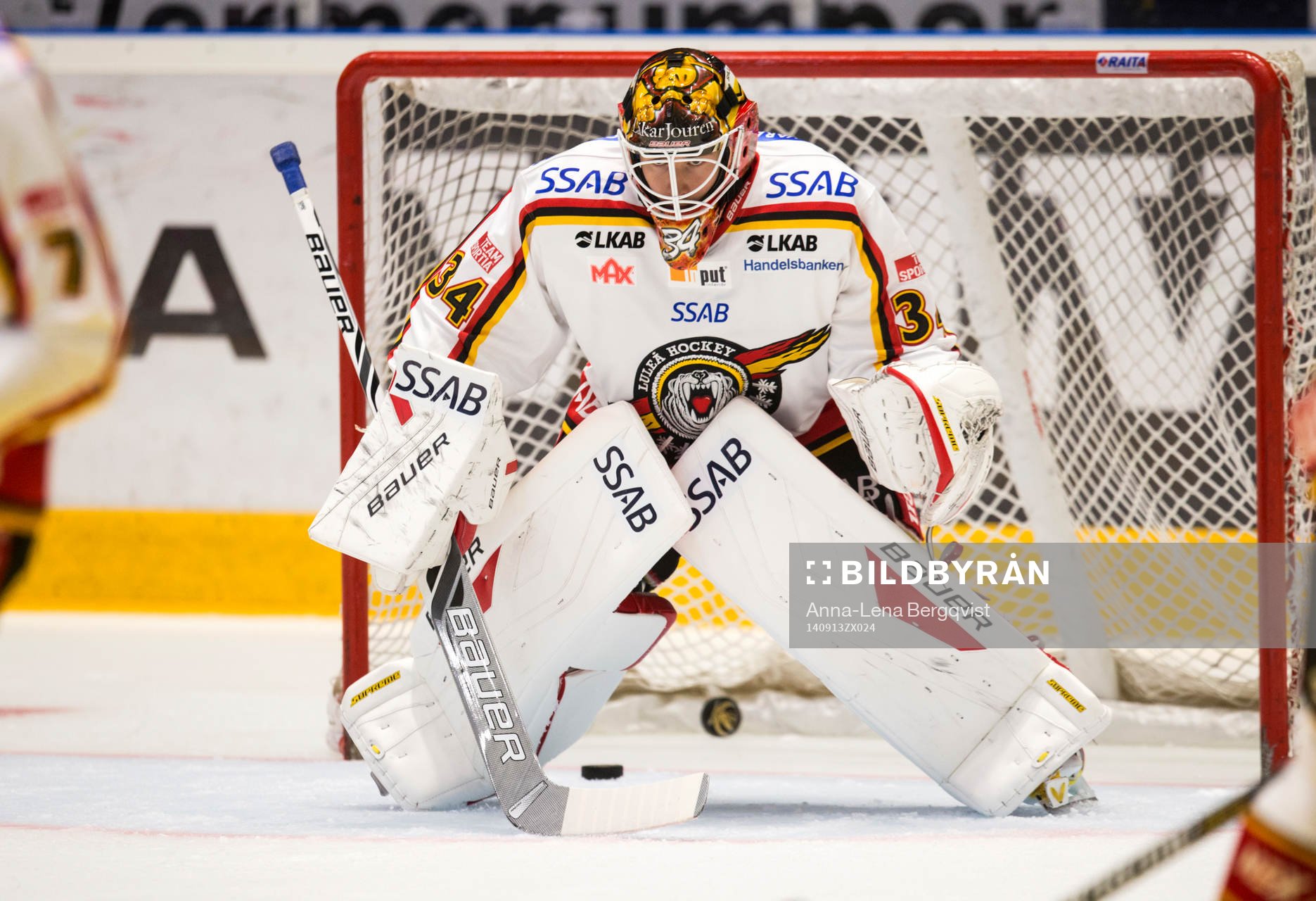 Luleås målvakt Joel Lassinantti