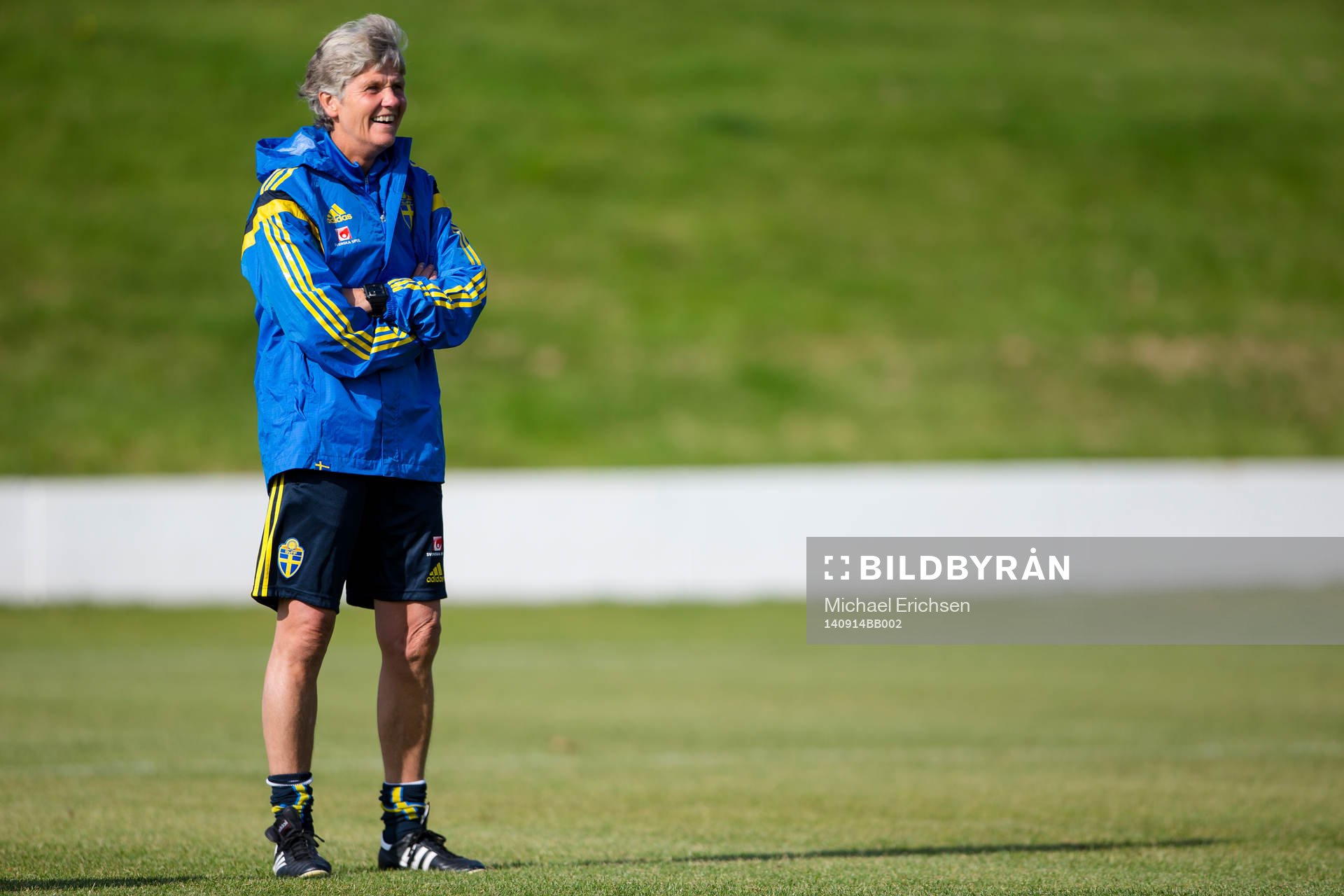 Sveriges förbundskapten Pia Sundhage