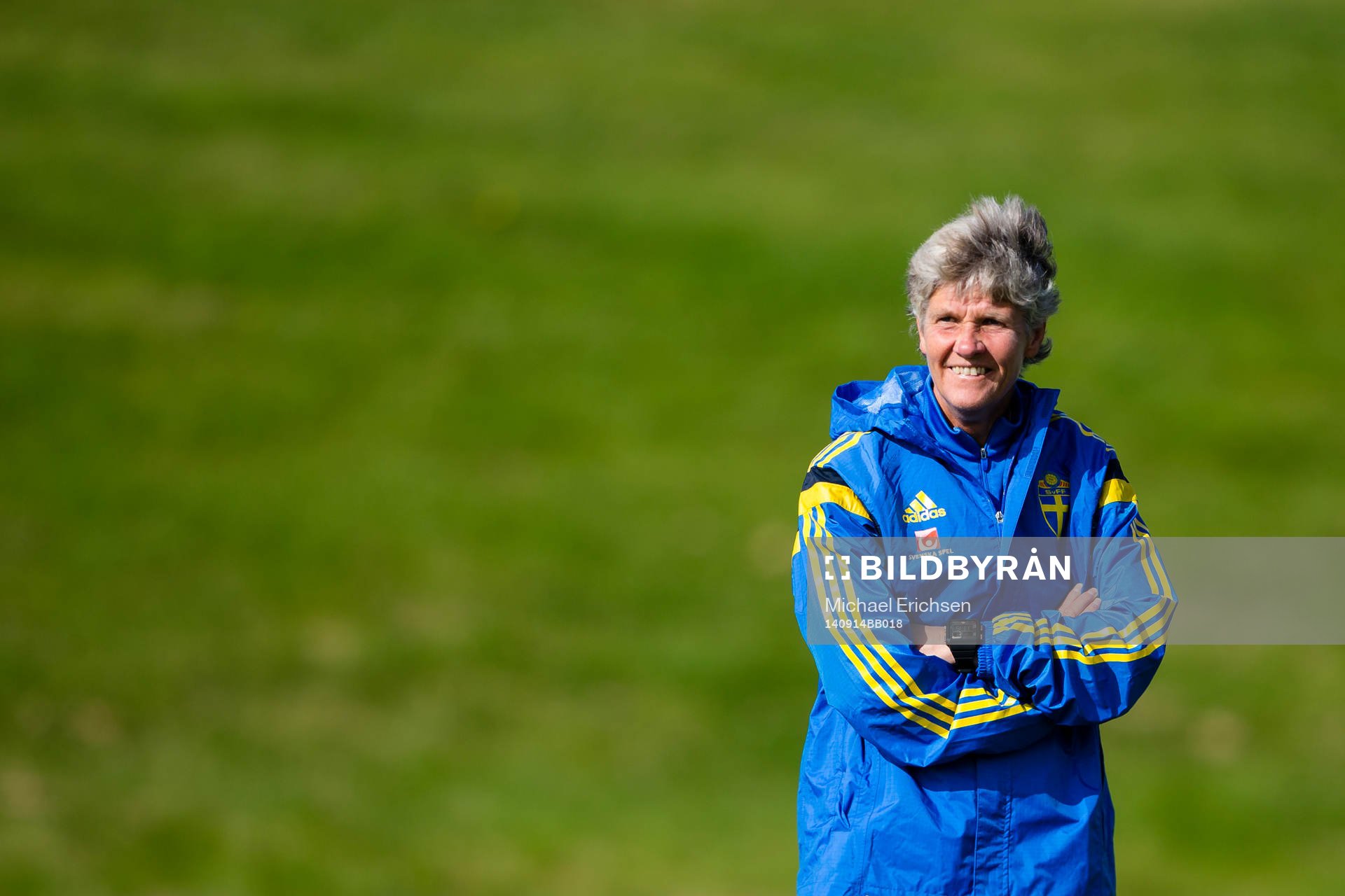 Förbundskapten Pia Sundhage