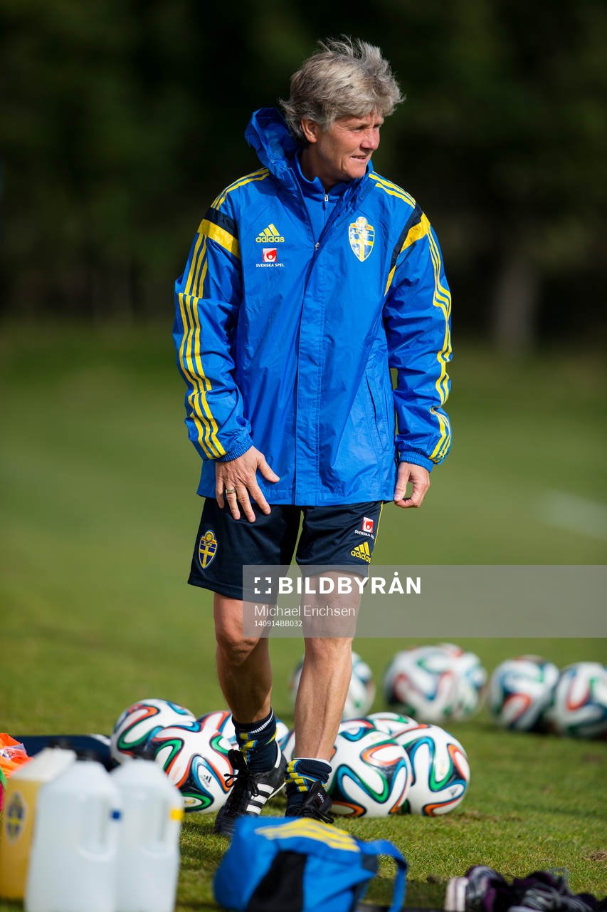 Förbundskapten Pia Sundhage