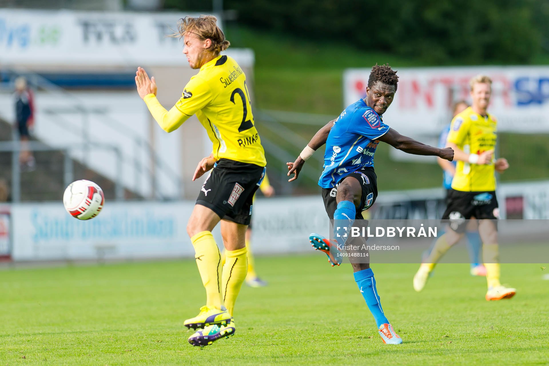 Halmstads King Osei Gyan
