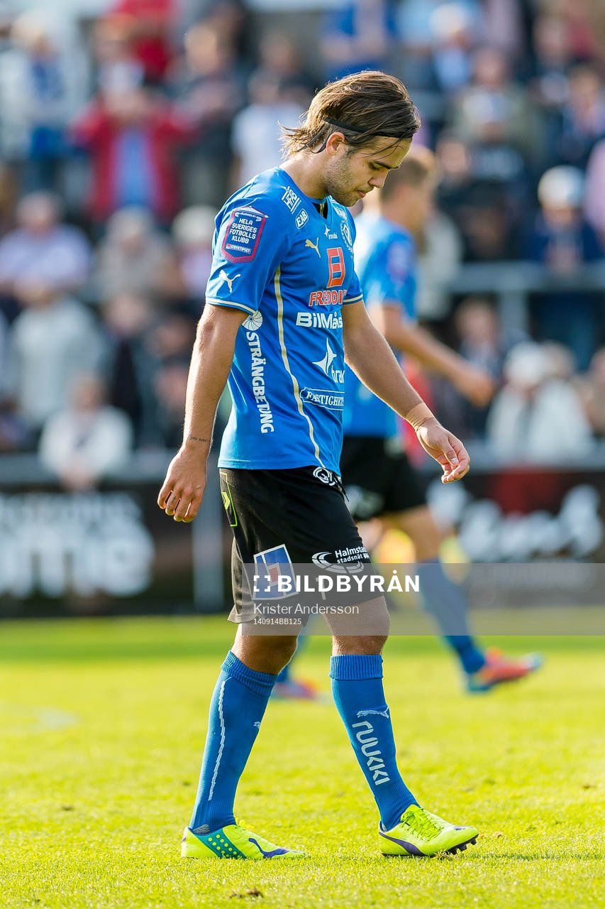 Halmstads Kristinn Steindorsson deppar