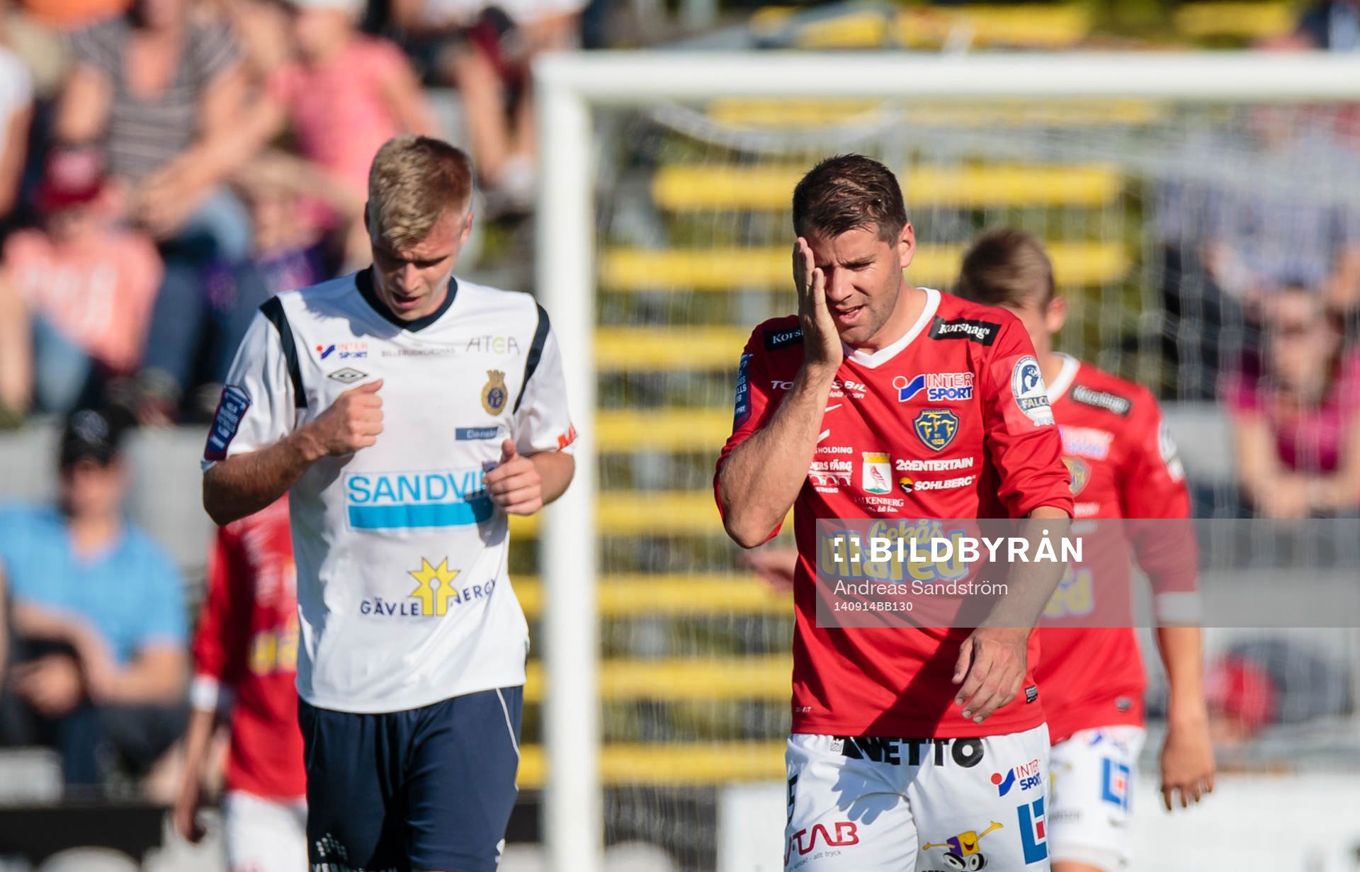 Falkenbergs Stefan Rodevåg ser deppig ut
