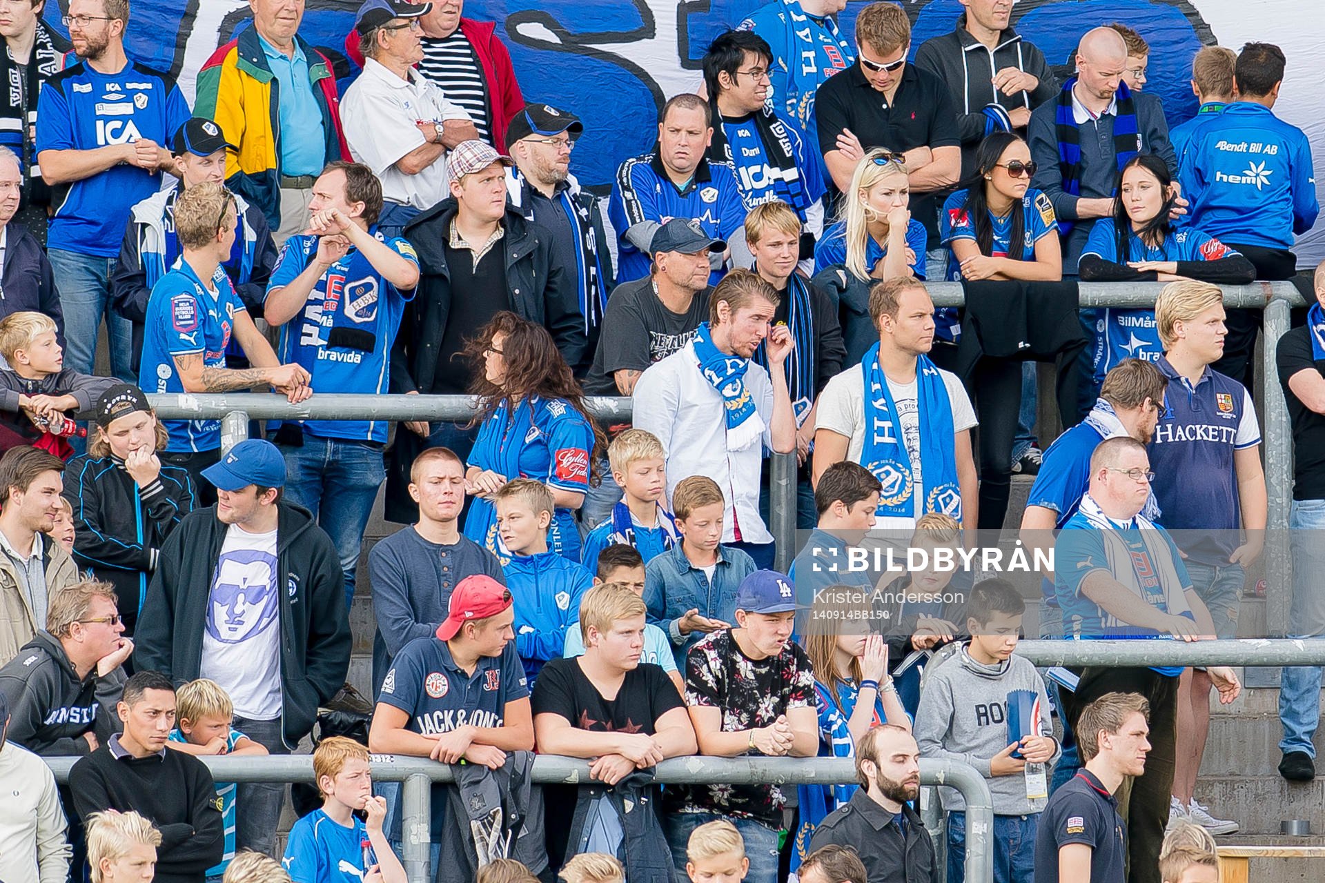 Halmstads supportrar deppar