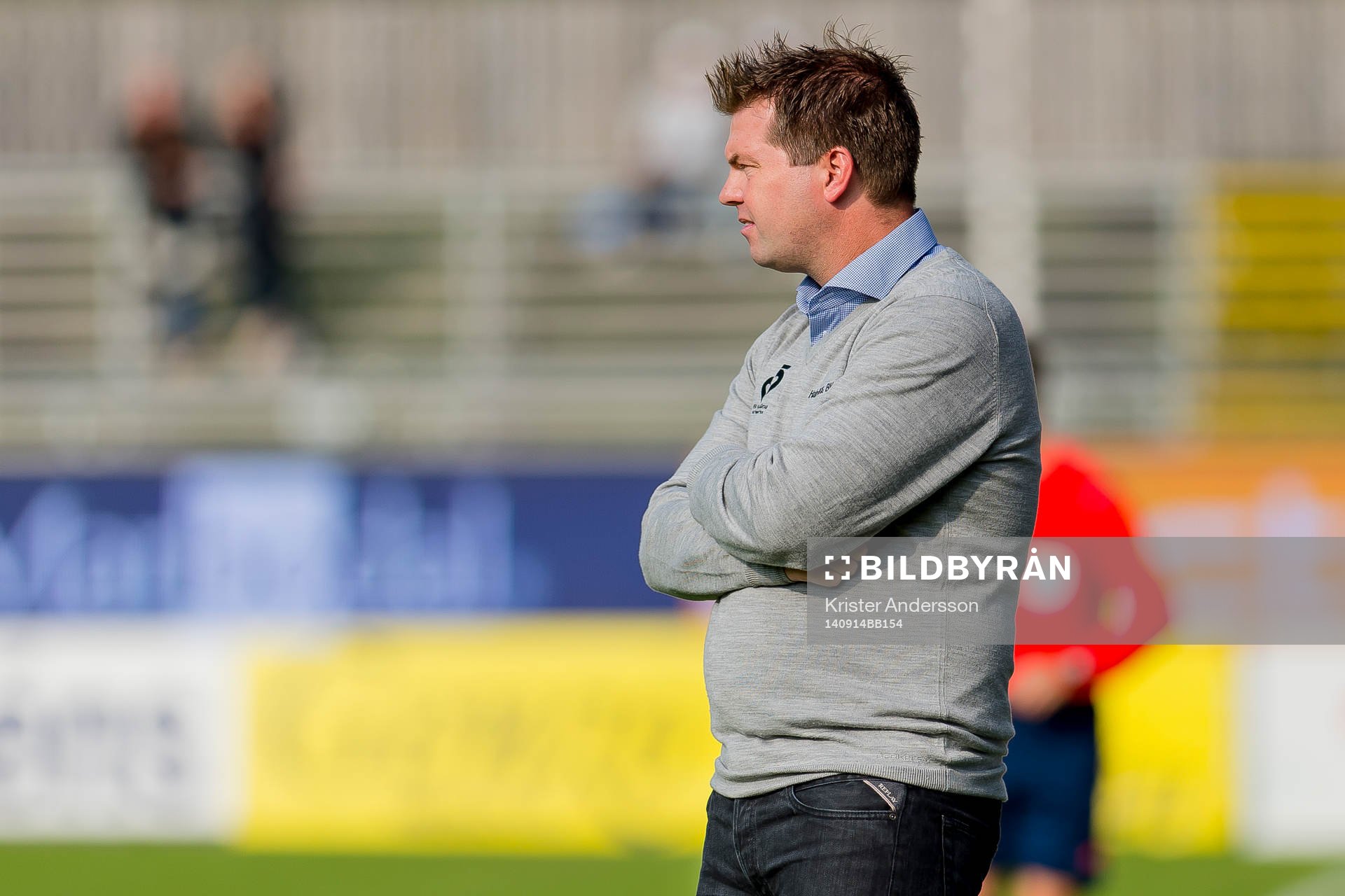 Halmstads tränare Jens Gustafsson