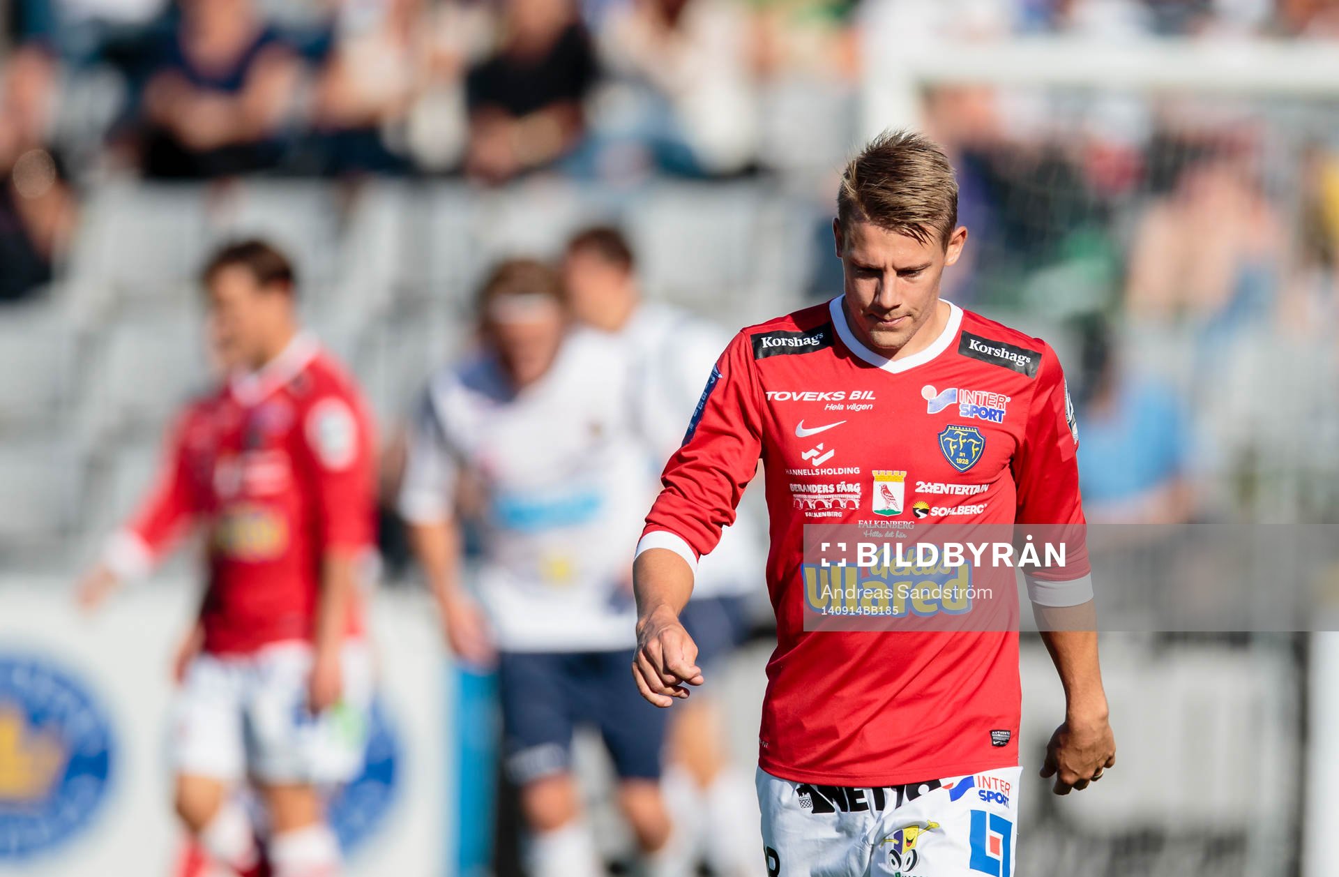 Falkenbergs Patrik Ingelsten ser deppig ut