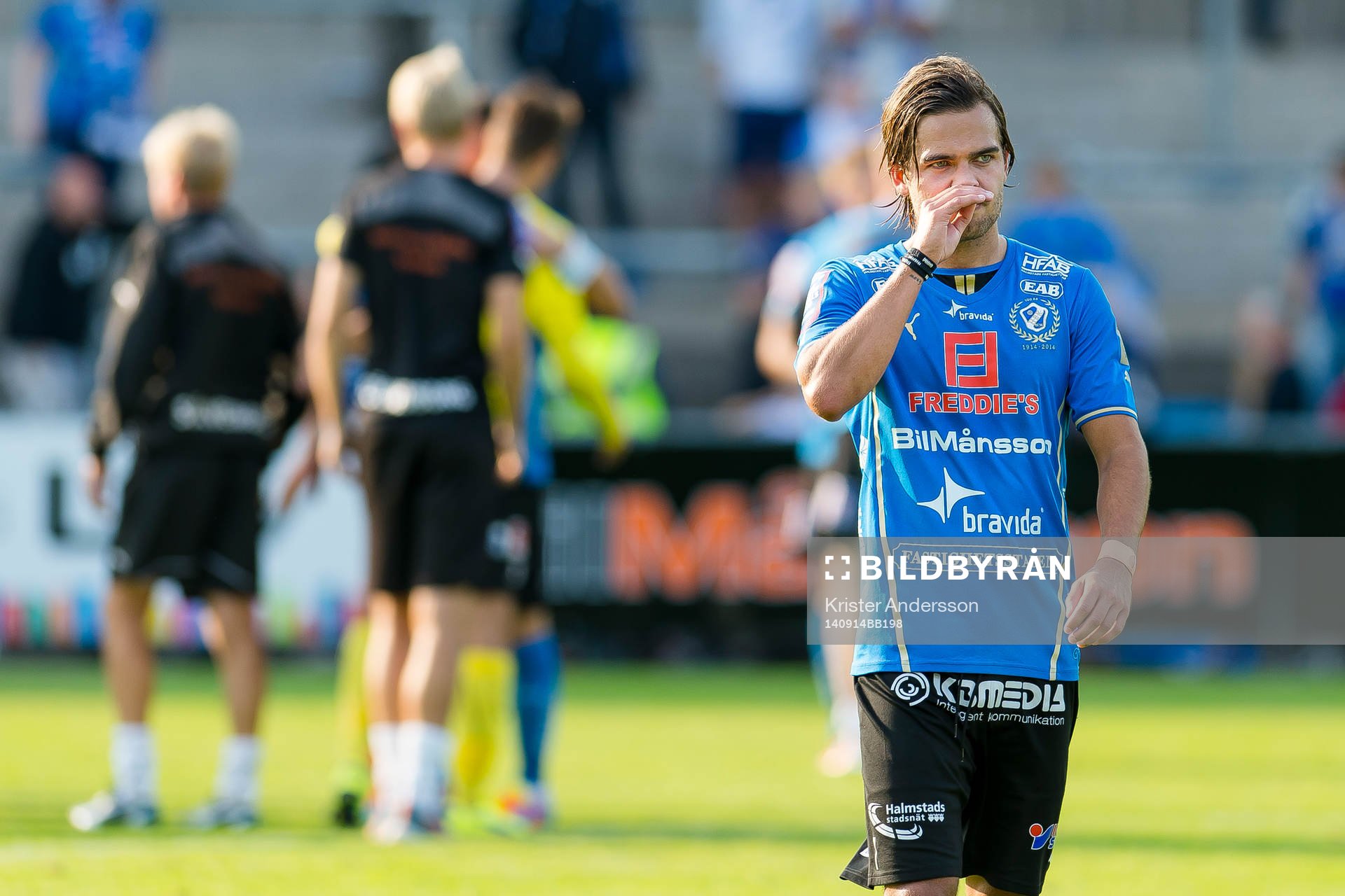 Halmstads Kristinn Steindorsson deppar