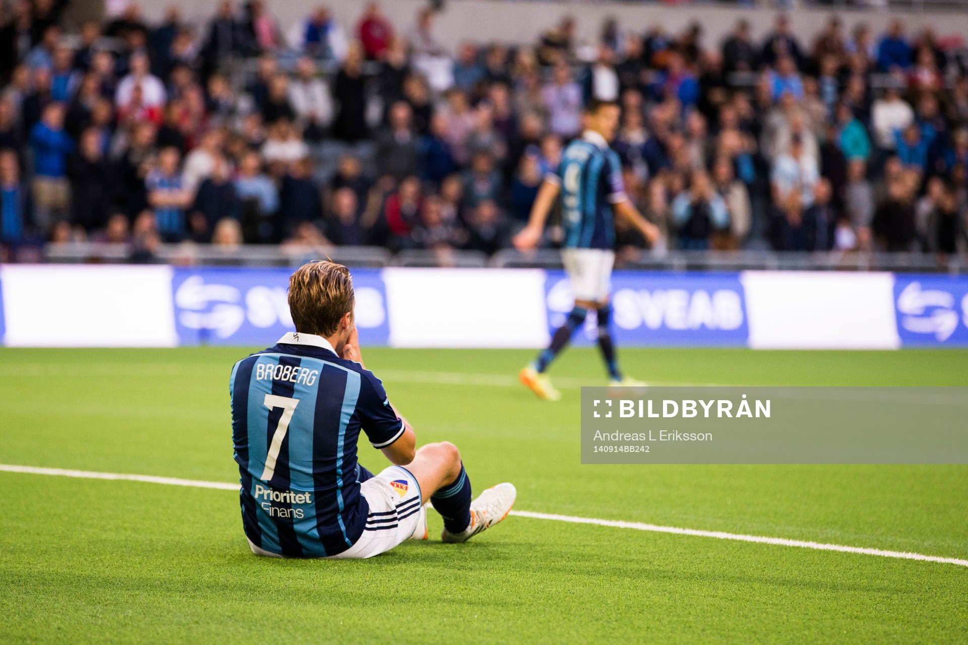 Djurgårdens Martin Broberg deppar