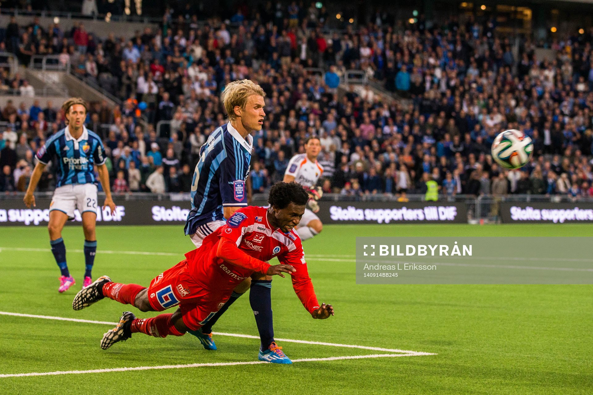 Djurgårdens Sebastian Andersson och Åtvidabergs Mohammed