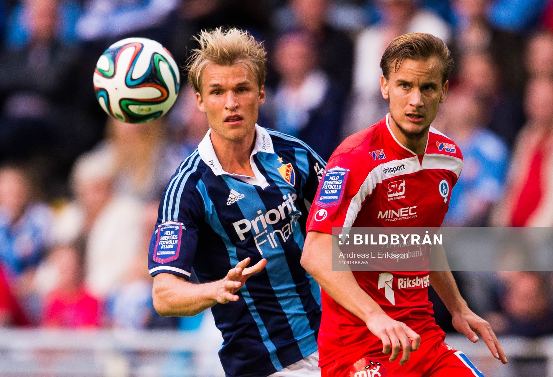 Djurgårdens Sebastian Andersson och Åtvidabergs Månz