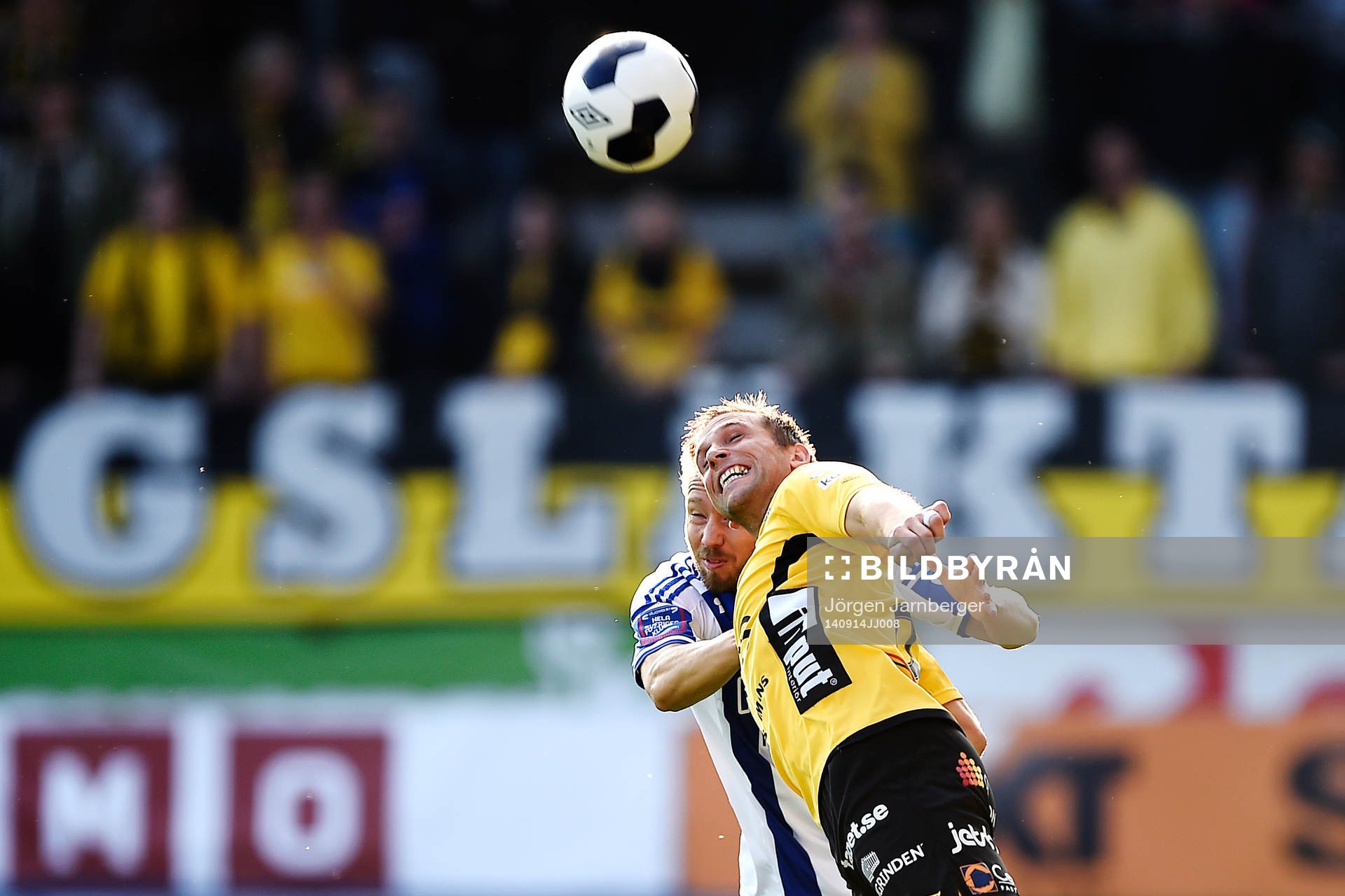 Elfsborgs Anders Svensson och IFK Göteborgs Adam Johansson