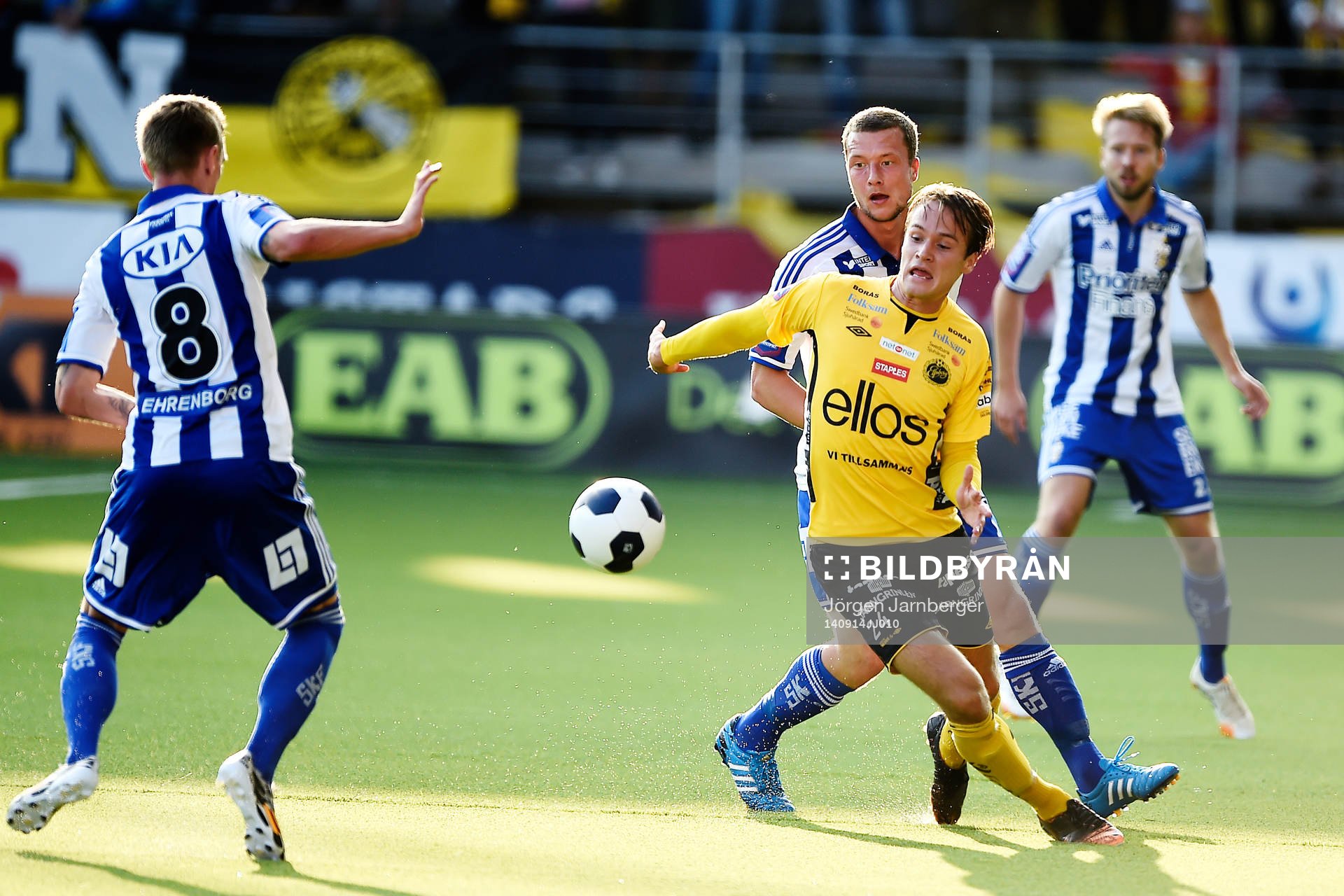 Elfsborgs Viktor Prodell och IFK Göteborgs Gustav Engvall