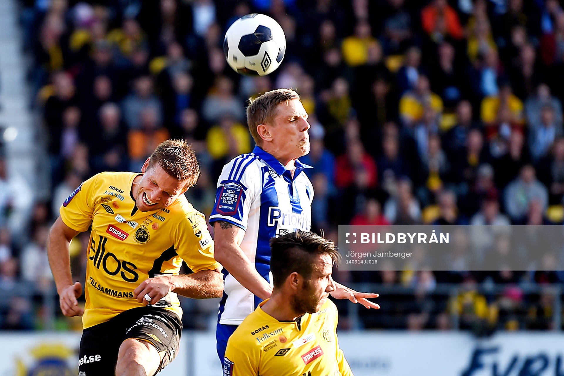 Elfsborgs Anders Svensson och IFK Göteborgs Sören Rieks i
