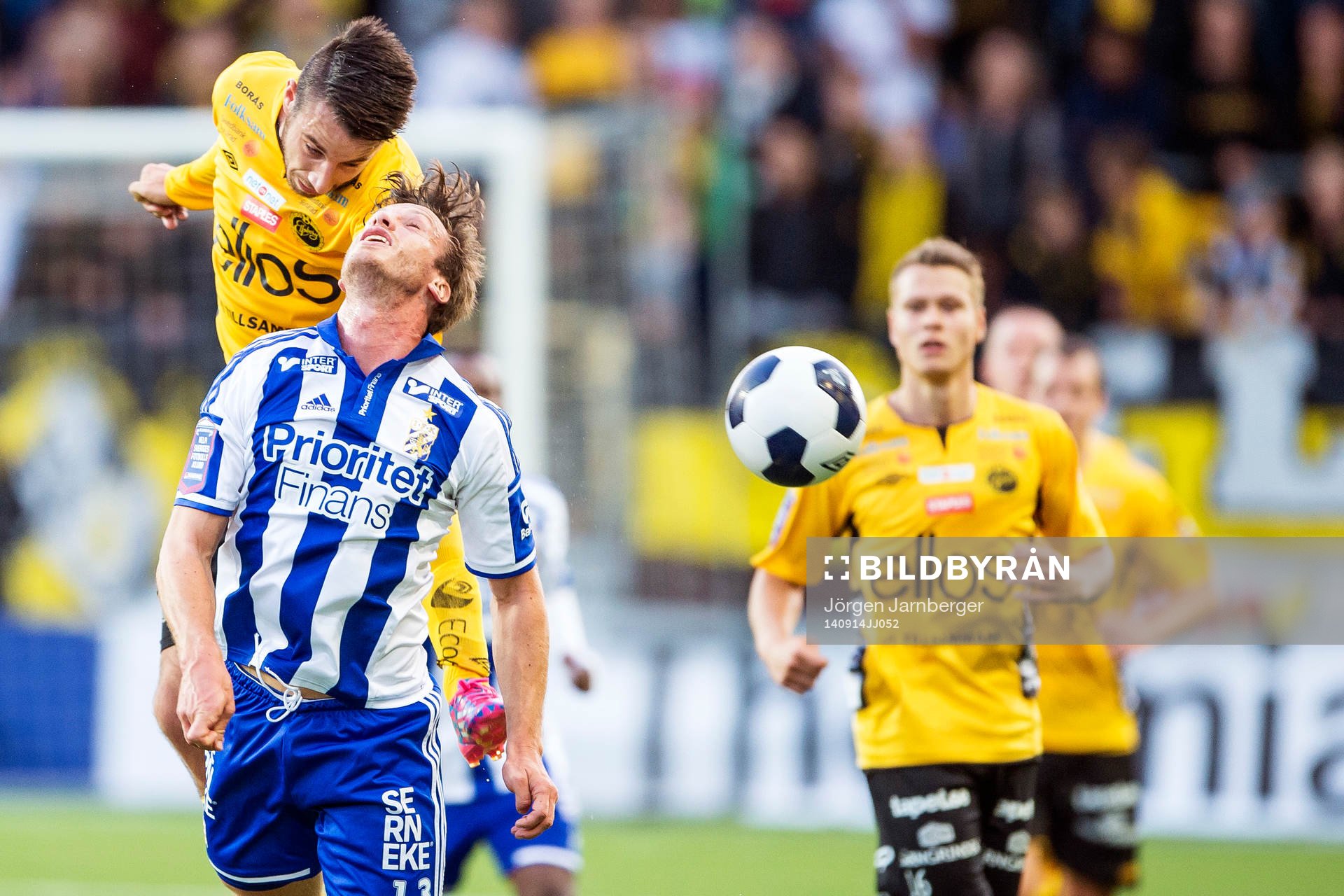 Elfsborgs Mikkel Beckmann och IFK Göteborgs Gustav Svensson