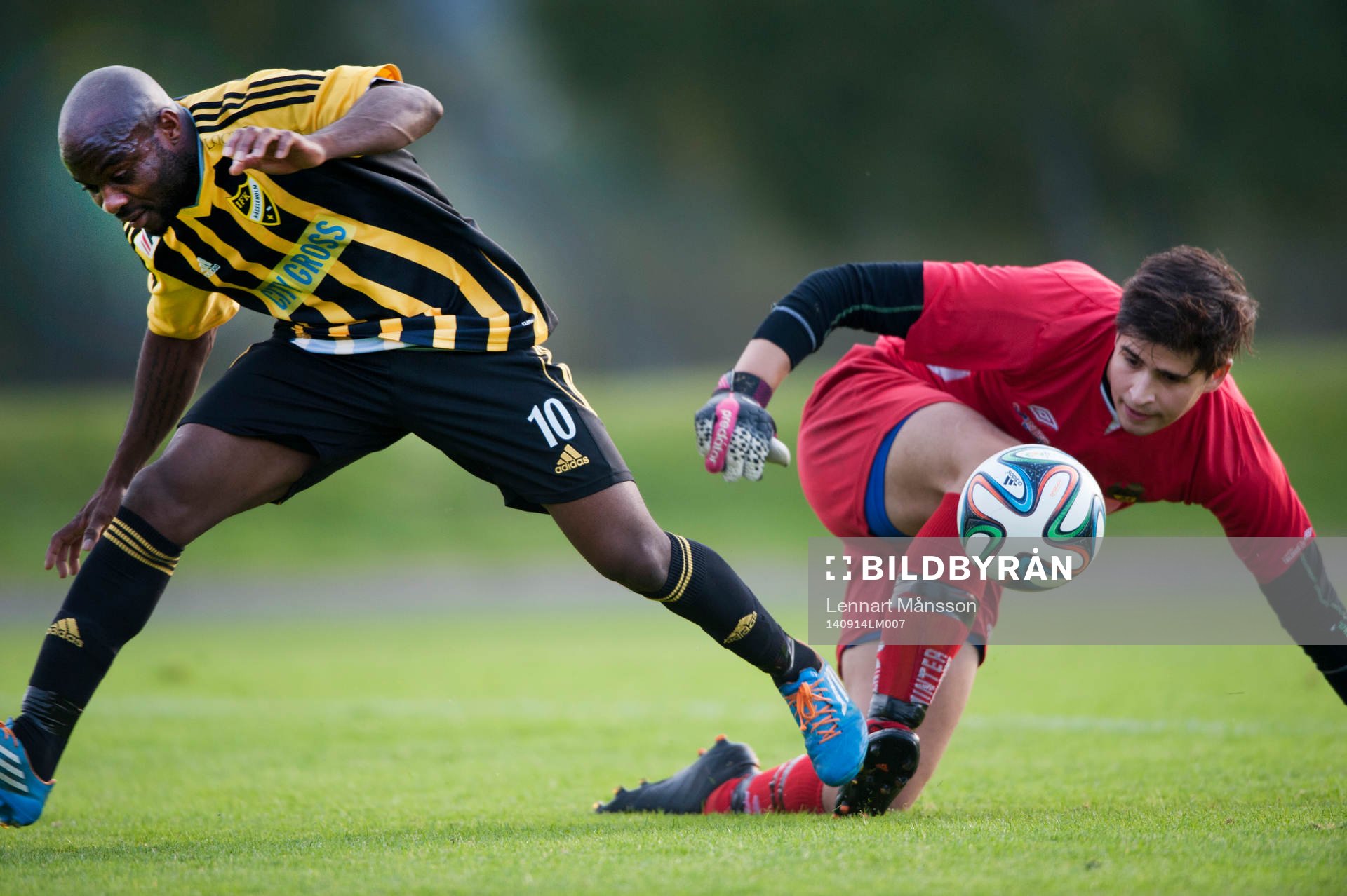 IFK Hässleholms Inatimi Biotonye i matchen i division 3
