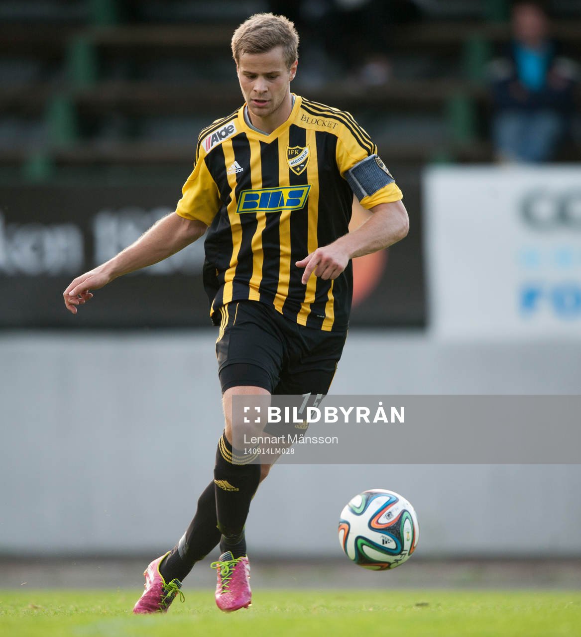 IFK Hässleholms Jesper Eliasson i matchen i division 3