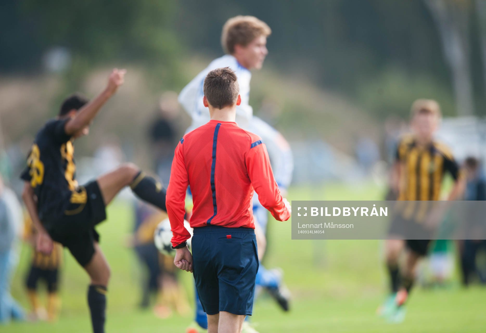 Domaren i matchen i juniorallsvenskan mellan IFK