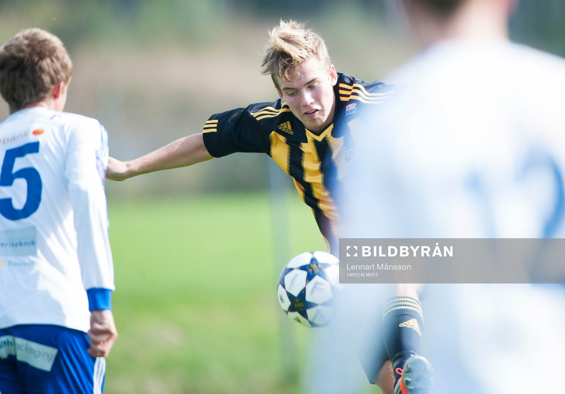 IFK Hässleholms Edvin Rydell  i matchen i