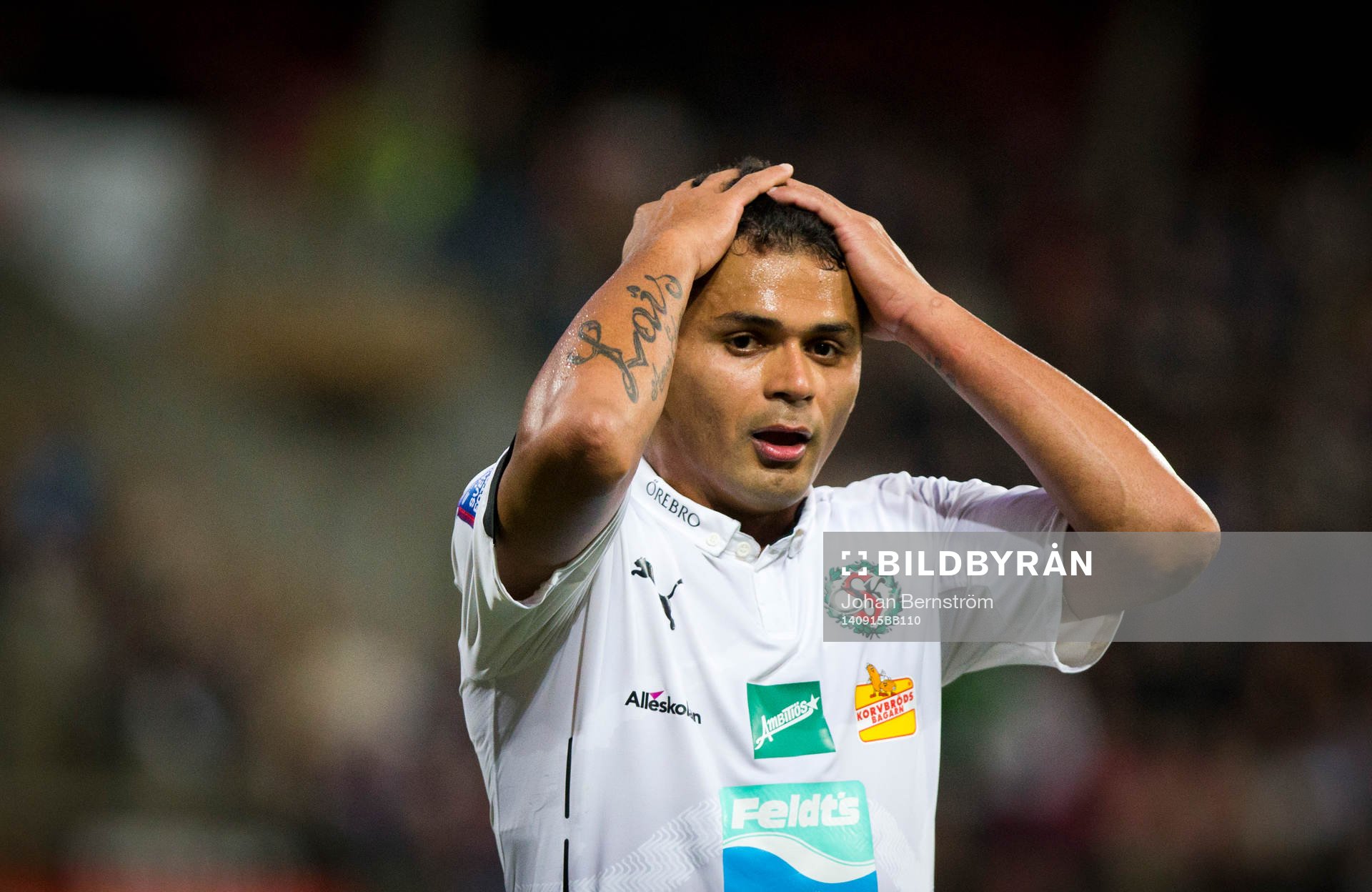 Örebros Daniel Sobralense deppar mellan Örebro och Kalmar