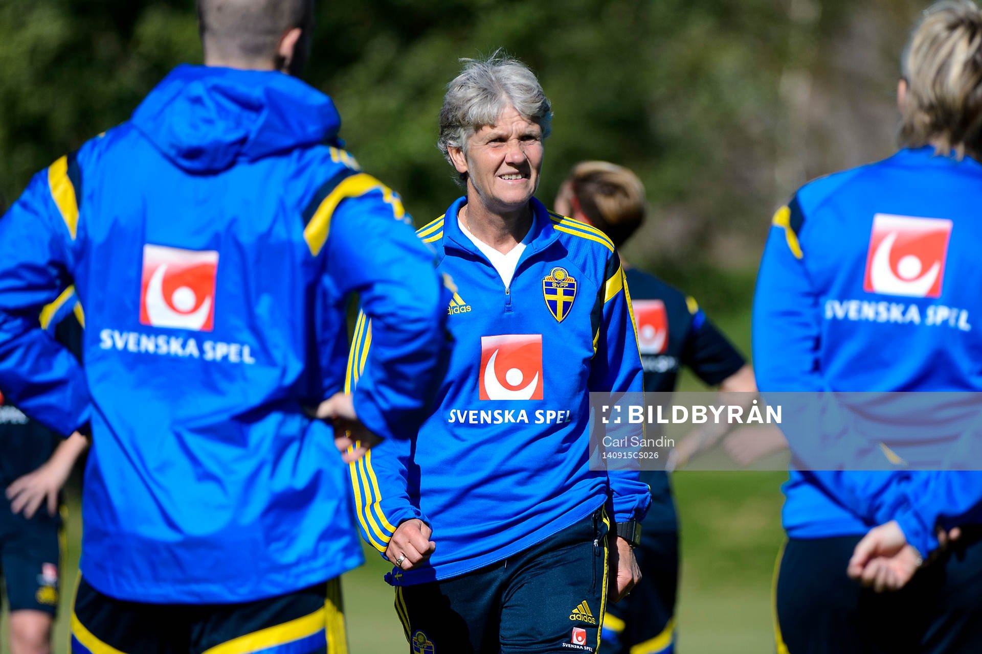 Förbundskapten Pia Sundhage
