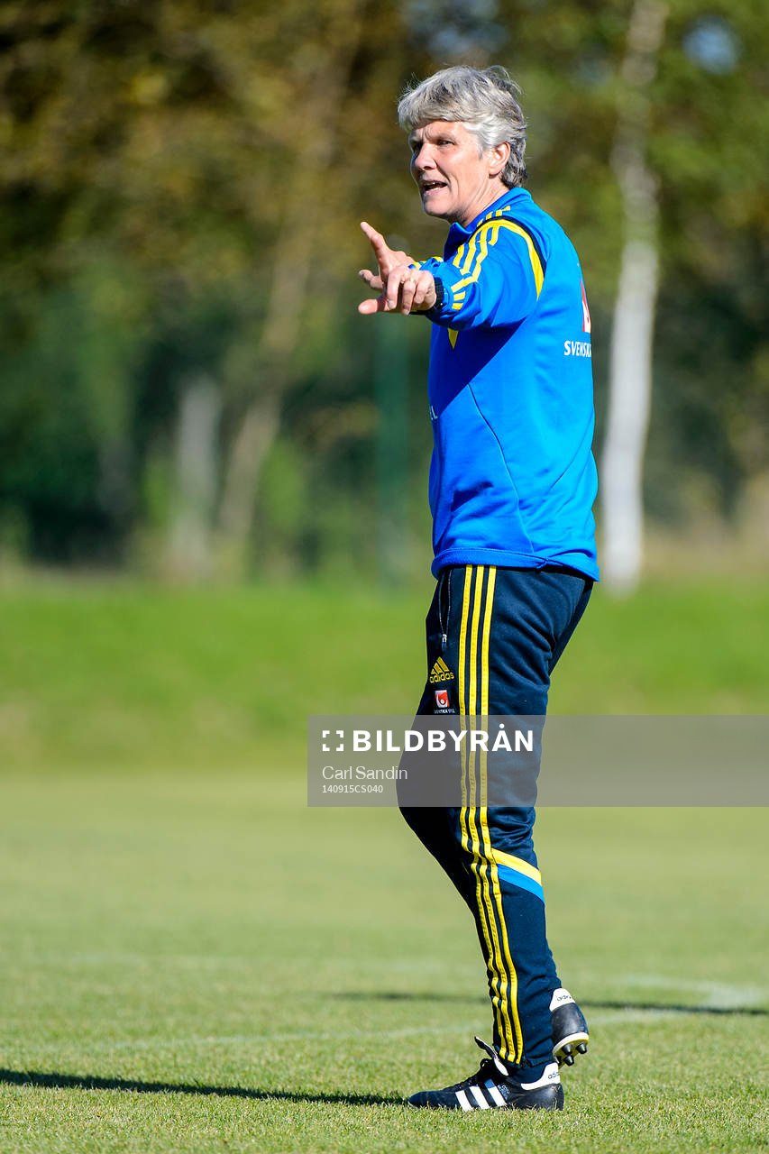 Förbundskapten Pia Sundhage