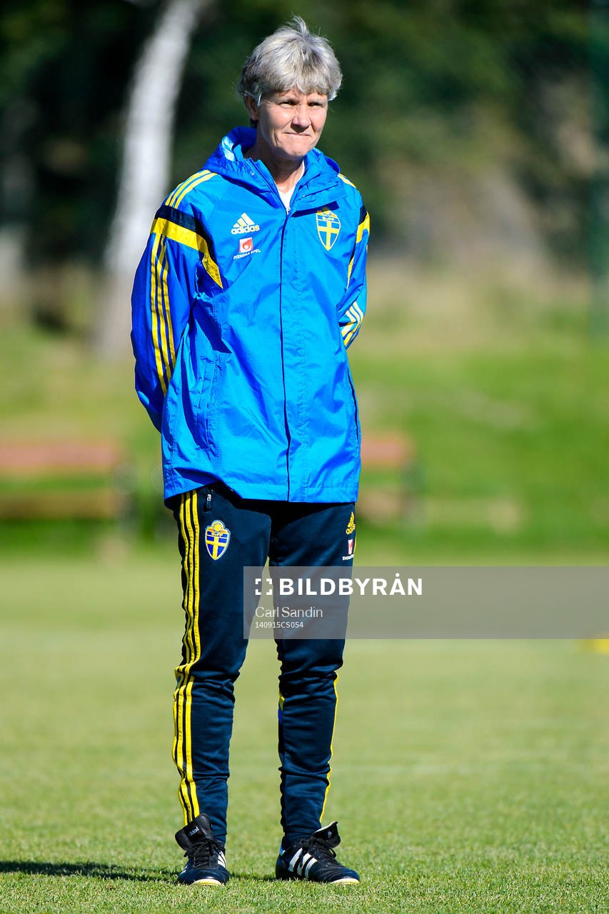 Förbundskapten Pia Sundhage