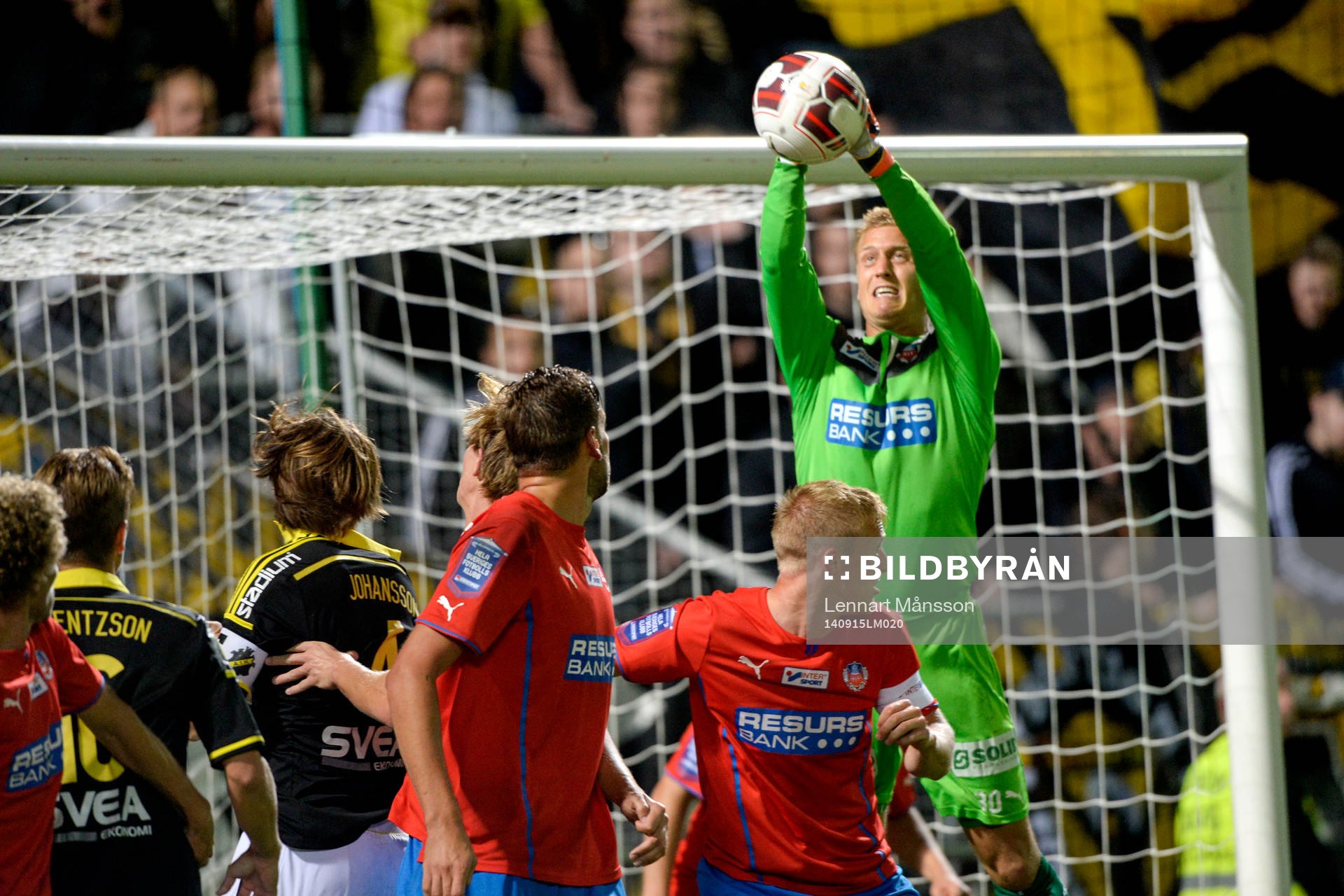 Helsingborgs målvakt Pär Hansson