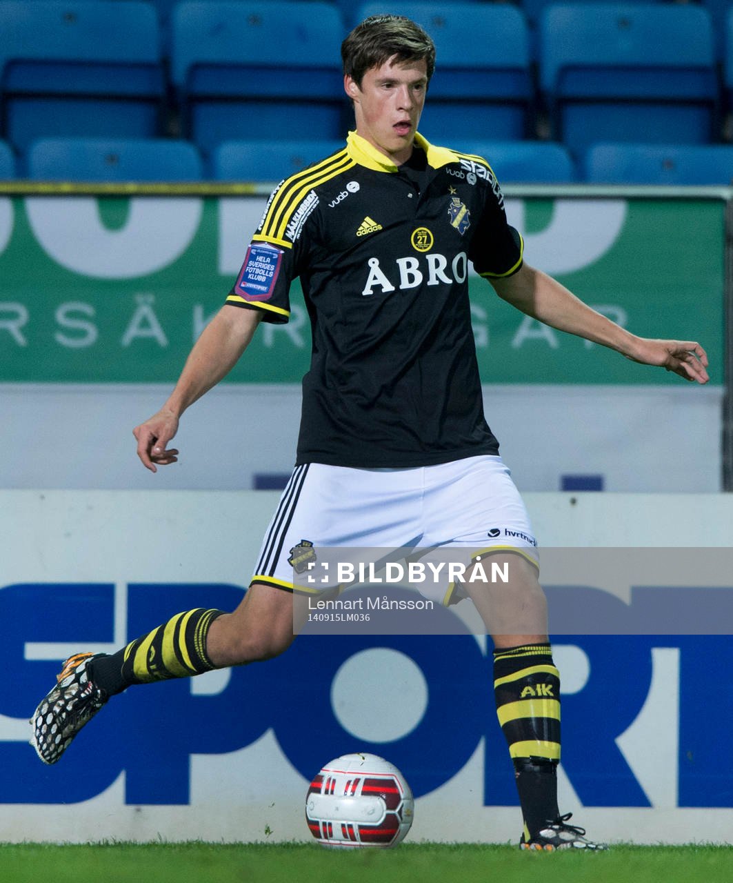 s Sauli Väisänen i matchen i allsvenskan mellan