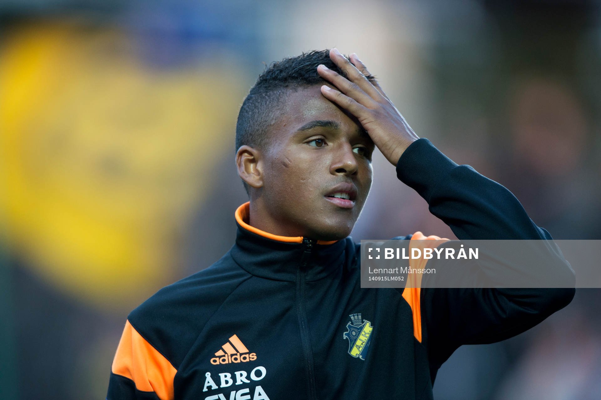 Niclas Eliasson, AIK, i matchen i allsvenskan mellan