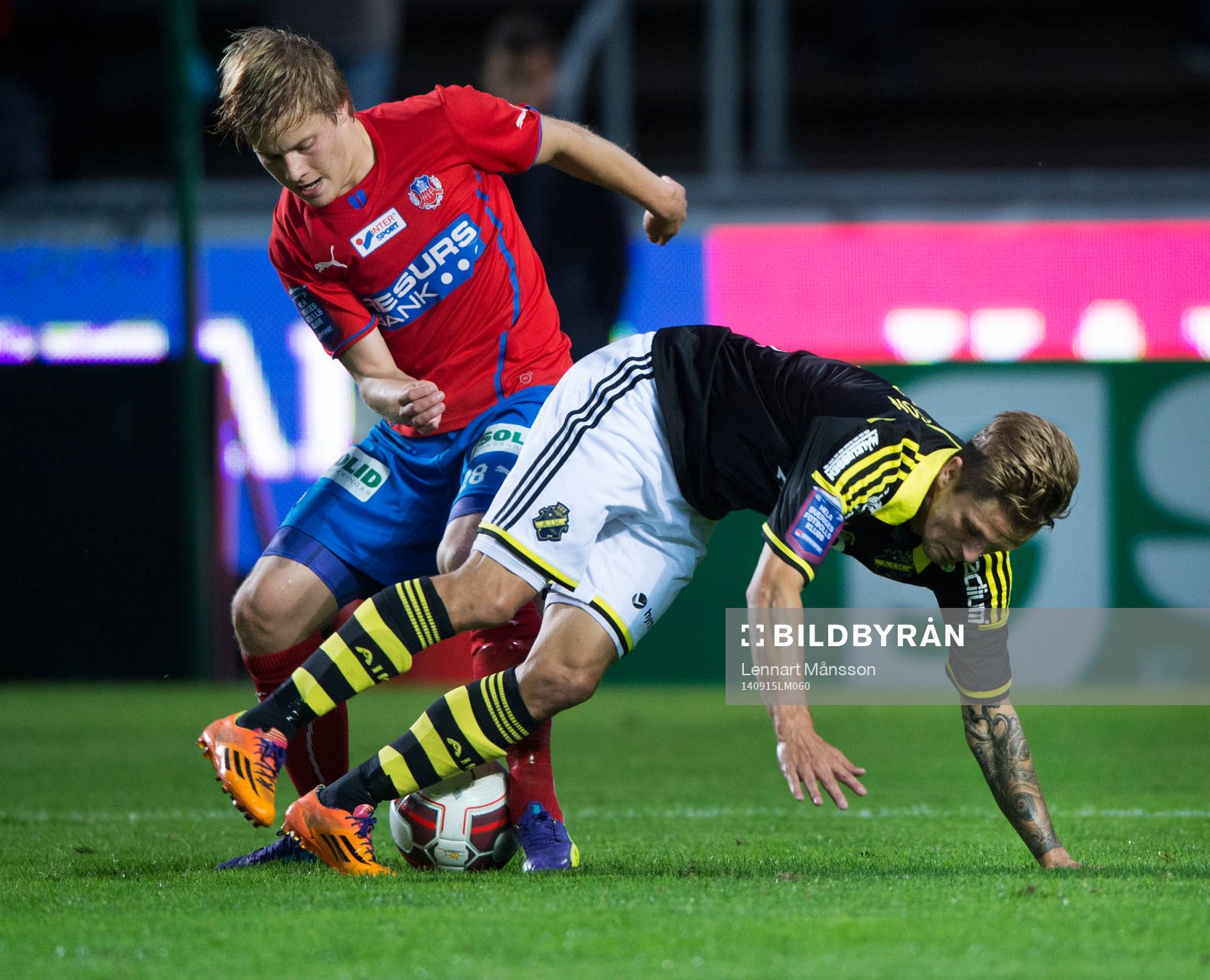 s Martin Lorentzson i matchen i allsvenskan mellan