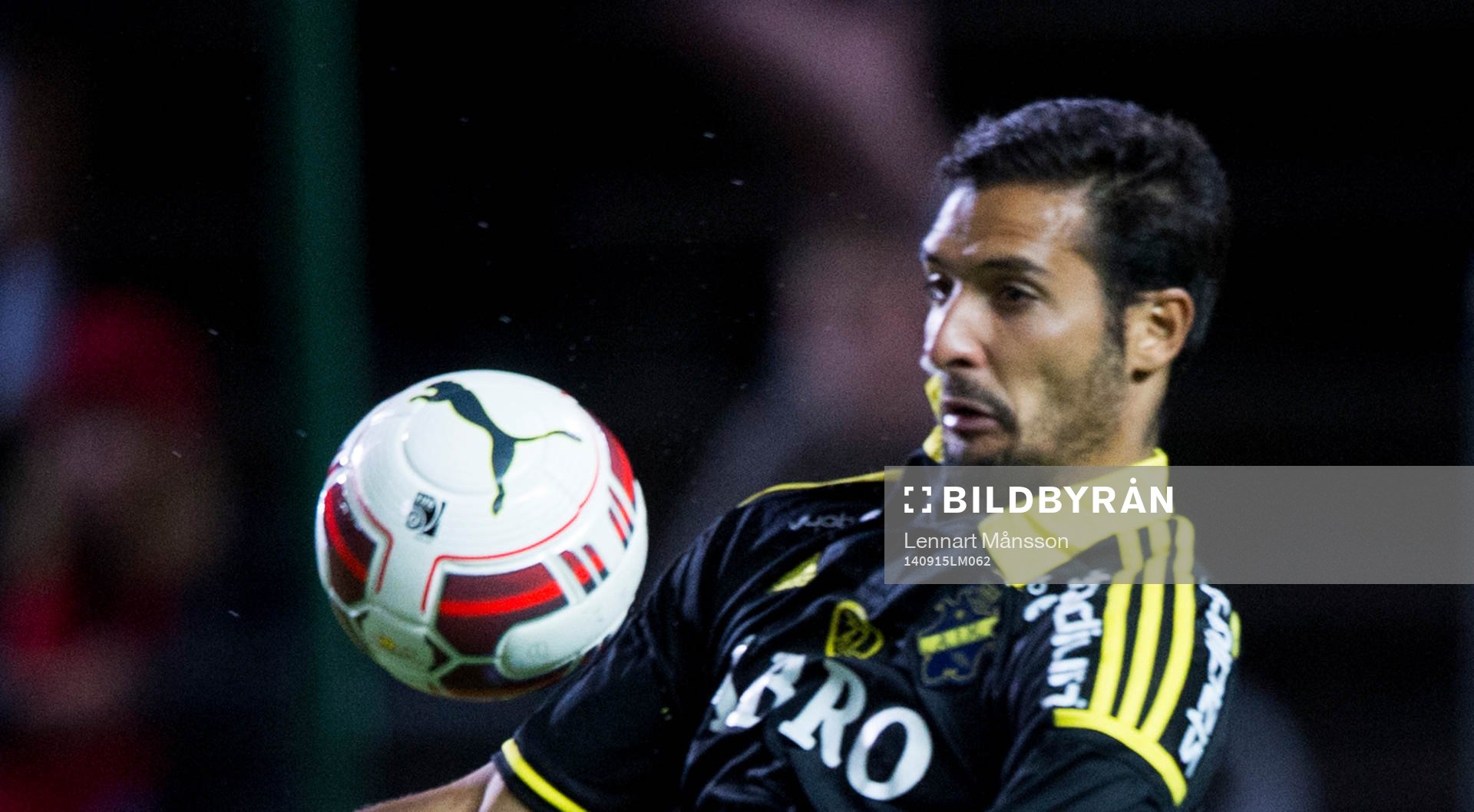 s Celso Borges i matchen i allsvenskan mellan Helsingborg