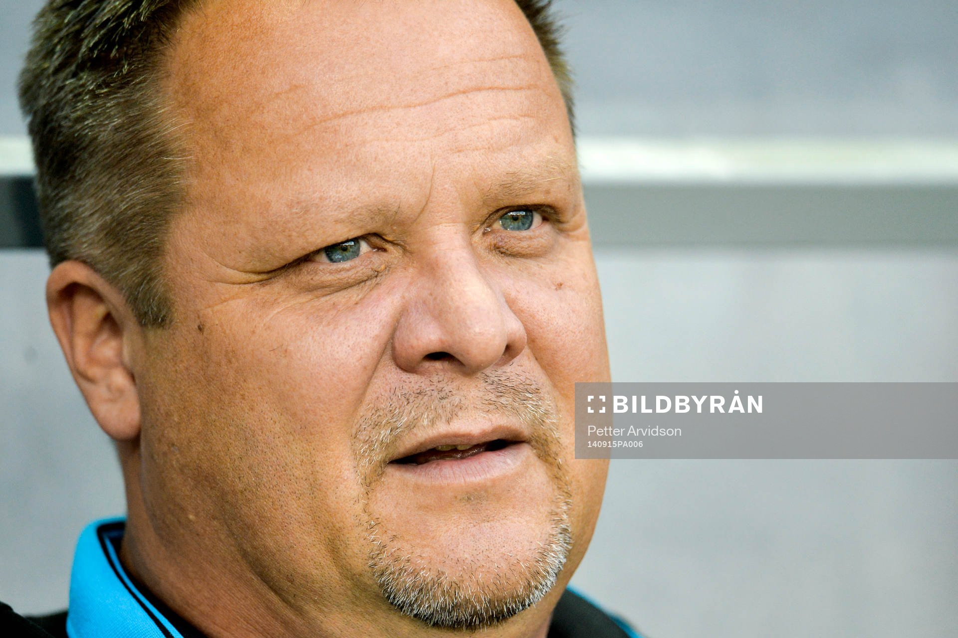 Helsingborgs tränare Roar Hansen  fotbollsmatchen i