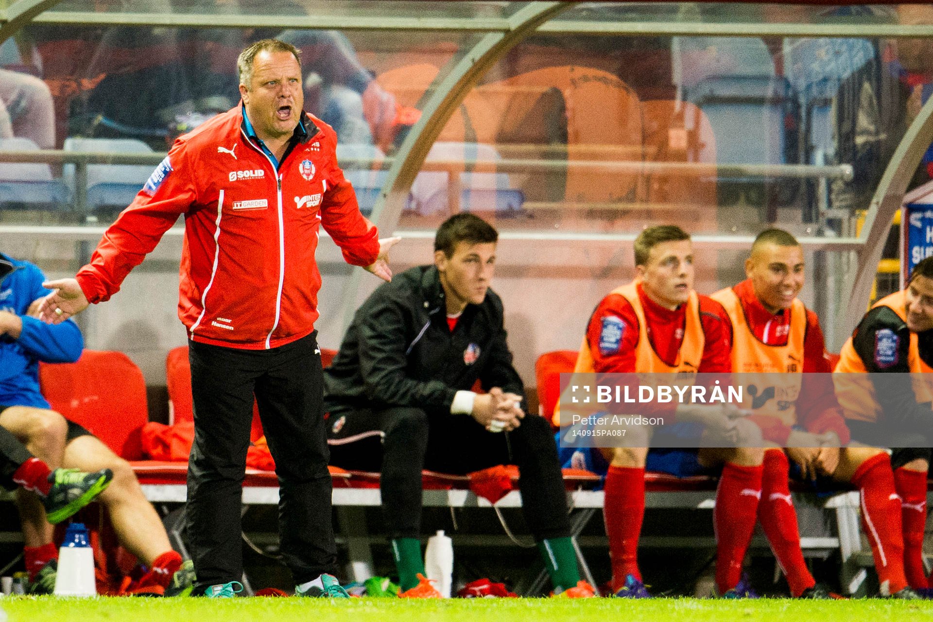 Helsingborgs tränare Roar Hansen