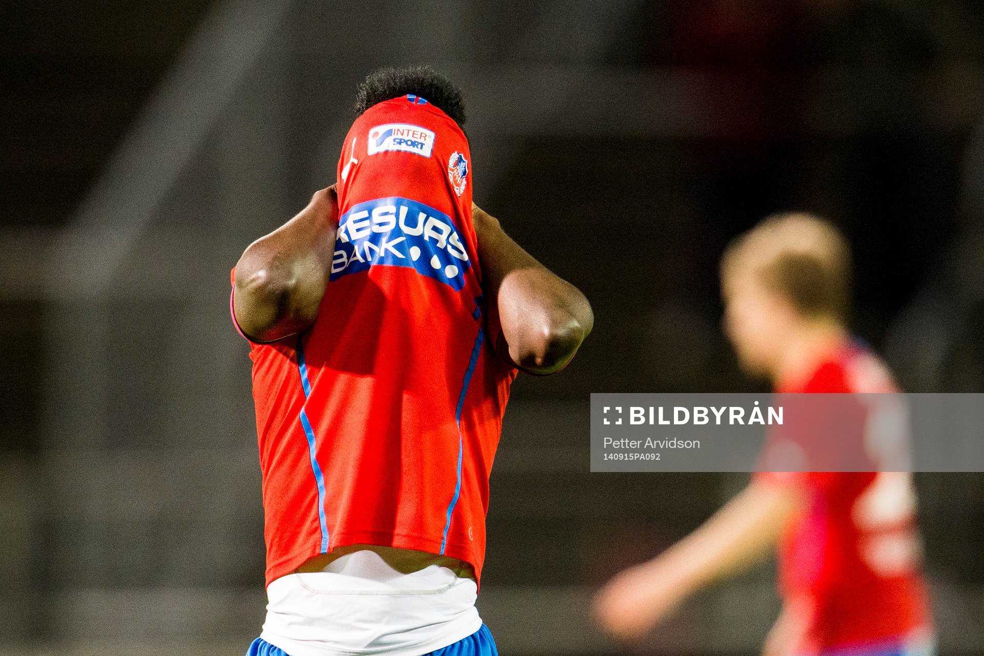 Helsingborgs David Accam deppar