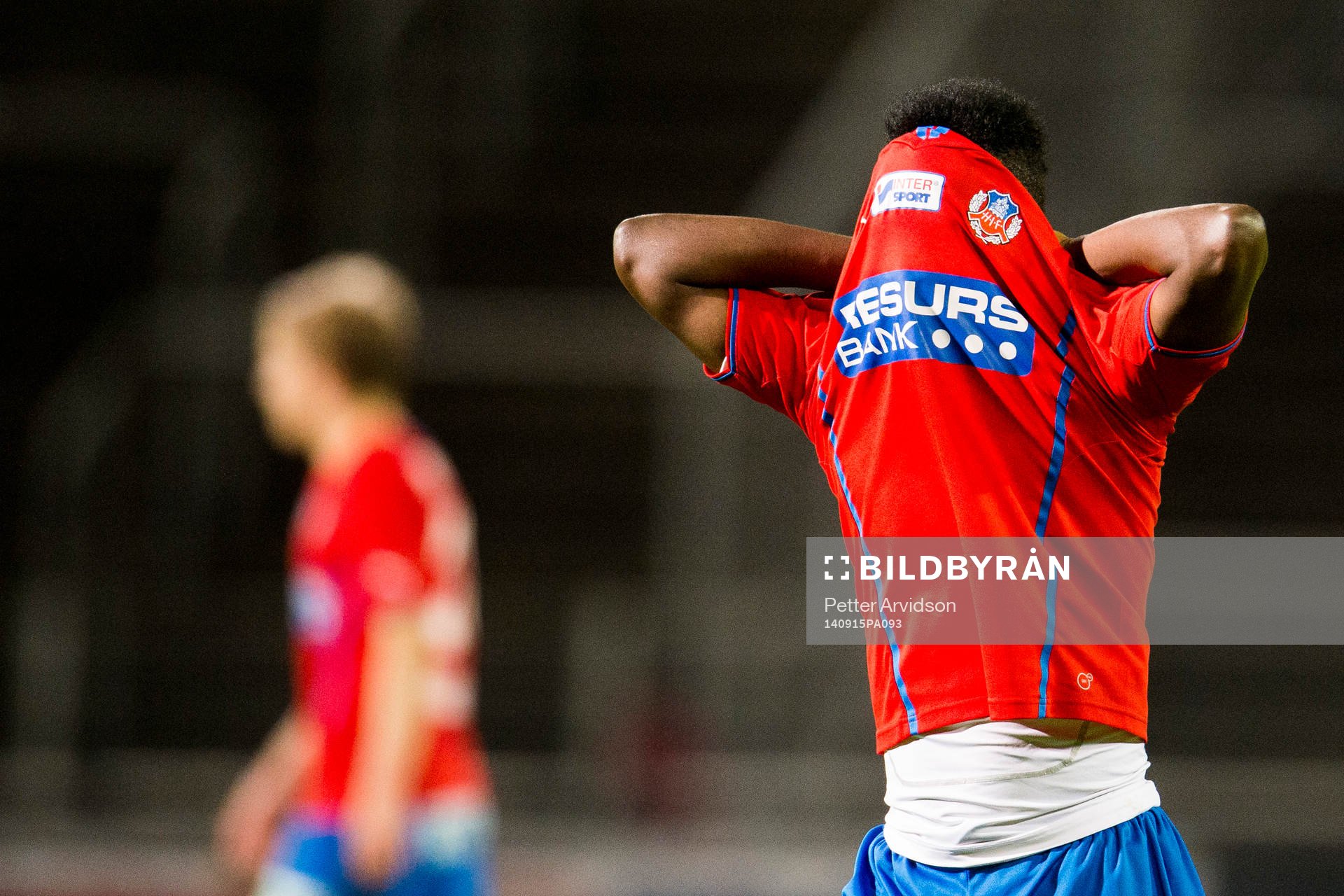 Helsingborgs David Accam deppar