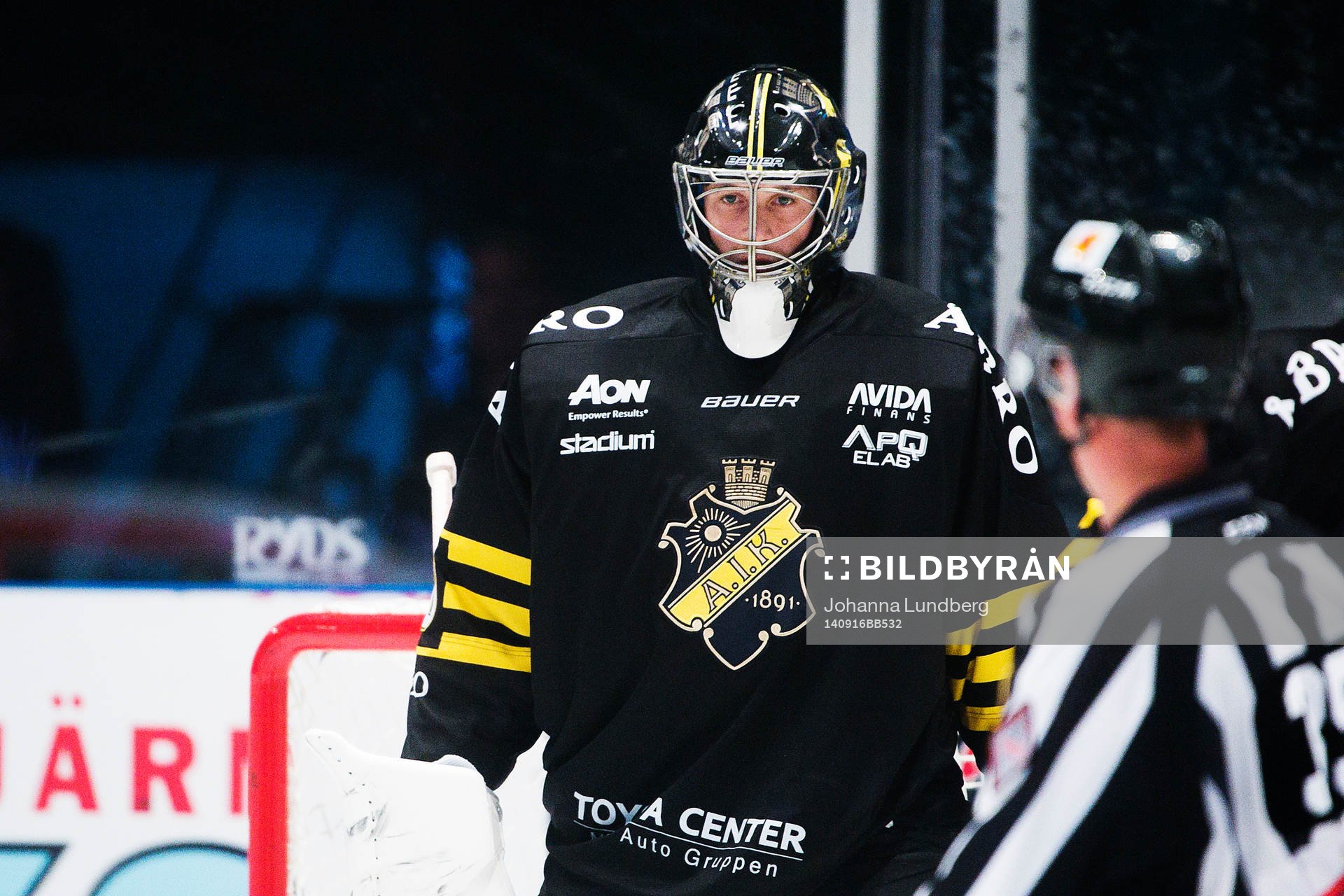 s målvakt Alexander Hamberg