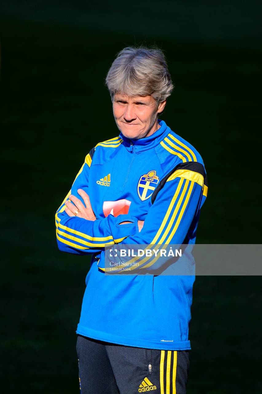 Förbundskapten Pia Sundhage