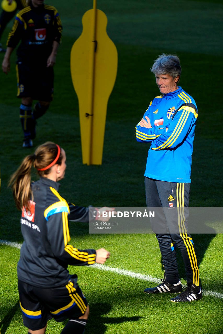 Förbundskapten Pia Sundhage