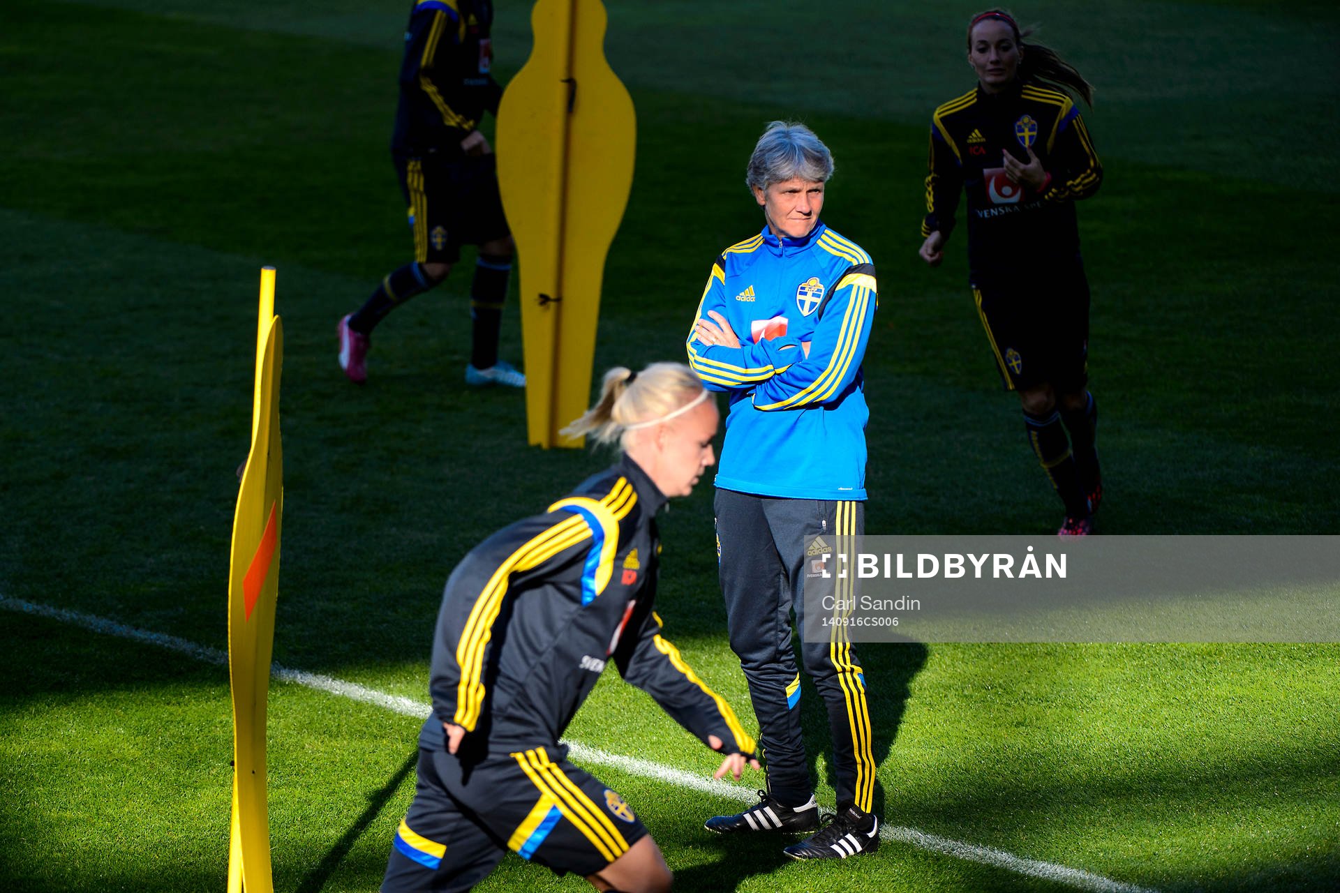 Förbundskapten Pia Sundhage